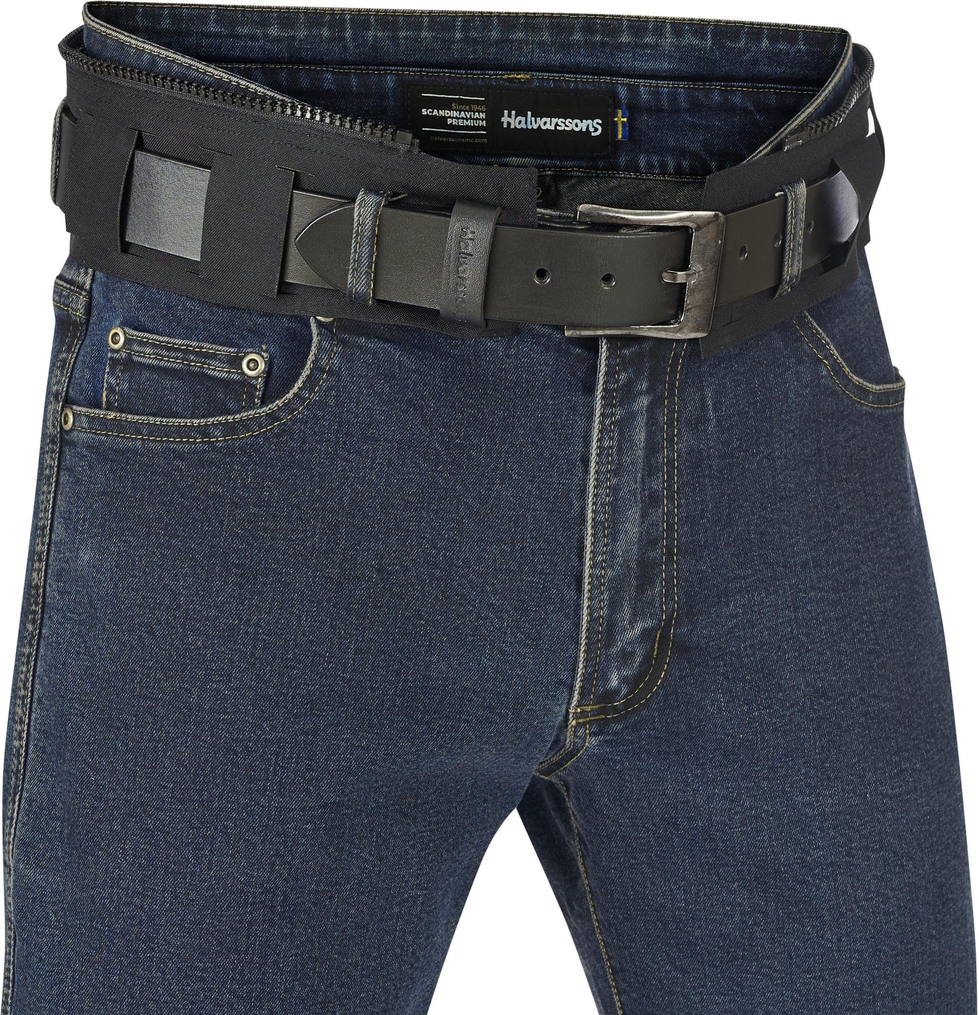 Halvarssons Motorradhose V3 Verbindungsreißverschluss robust