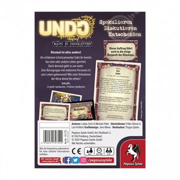 Pegasus Spiele Spiel, UNDO - Gipfel ohne Wiederkehr - deutsch