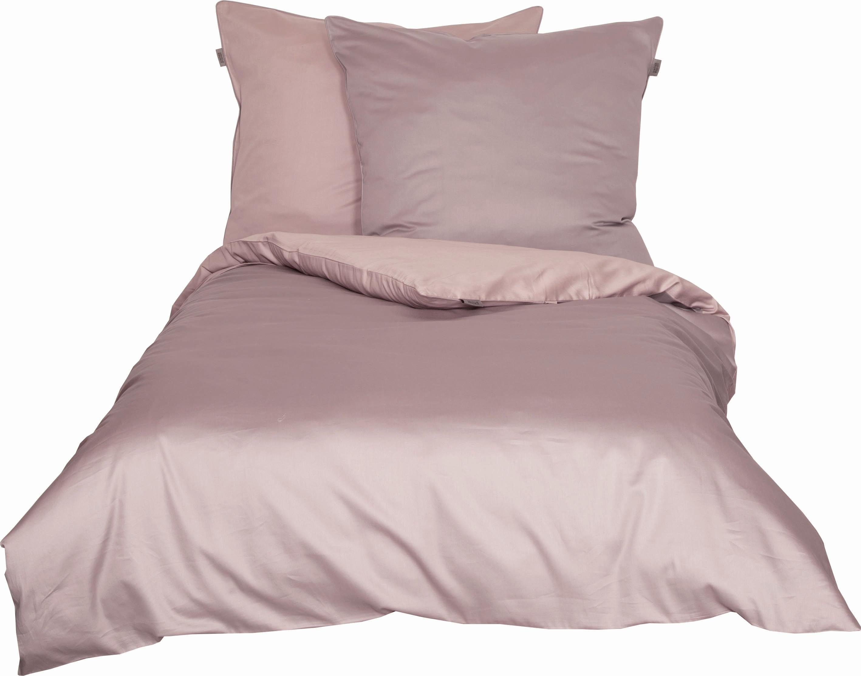 SCHÖNER WOHNEN-Kollektion Wendebettwäsche Pure in Gr. 135x200 oder 155x220 cm, Satin, 2 teilig, Bettwäsche aus Baumwolle, elegante Bettwäsche in Satin-Qualität. € 49,95