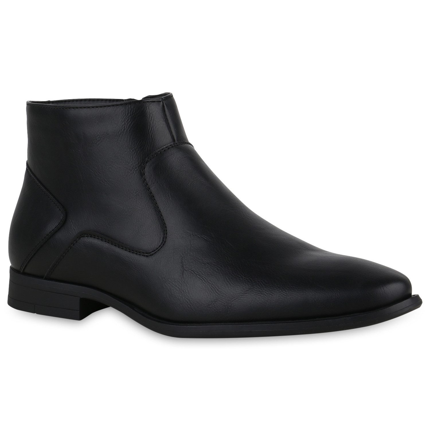 VAN HILL 813544 Winterstiefelette Klassische Herren Boots Elegante Leder-Op günstig online kaufen