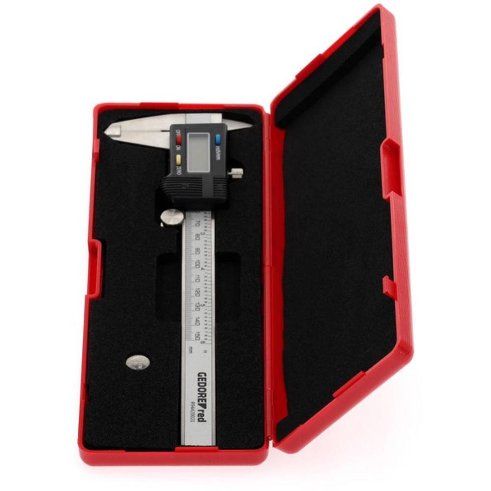 Gedore Red Messschieber Messschieber digital W.153mm mm/inch 3301430