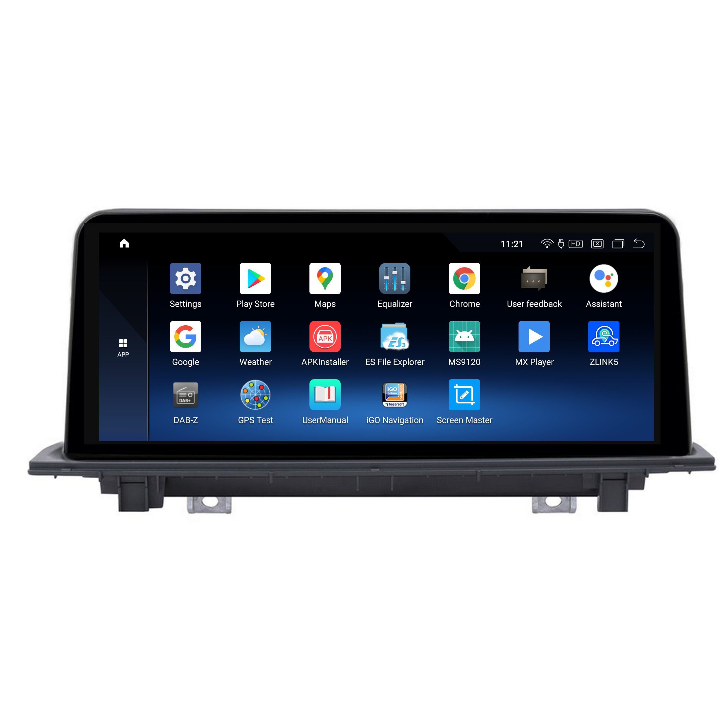 TAFFIO Für BMW X1 F48 Touchscreen Android Navi 10.25" F39 Einbau-Navigationsgerät X2 GPS EVO CarPlay