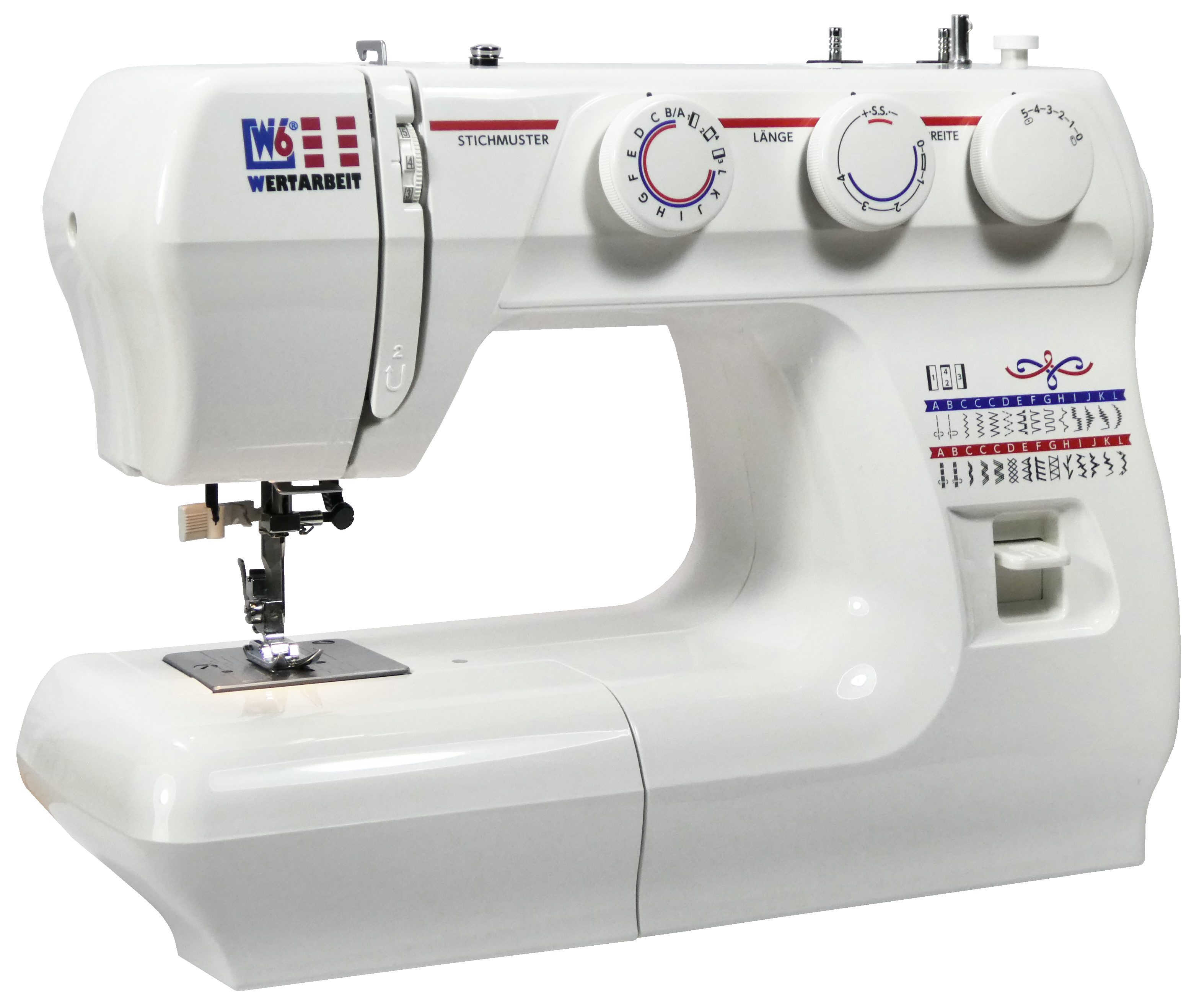 Freiarm-Nähmaschine W6 N 1235/61