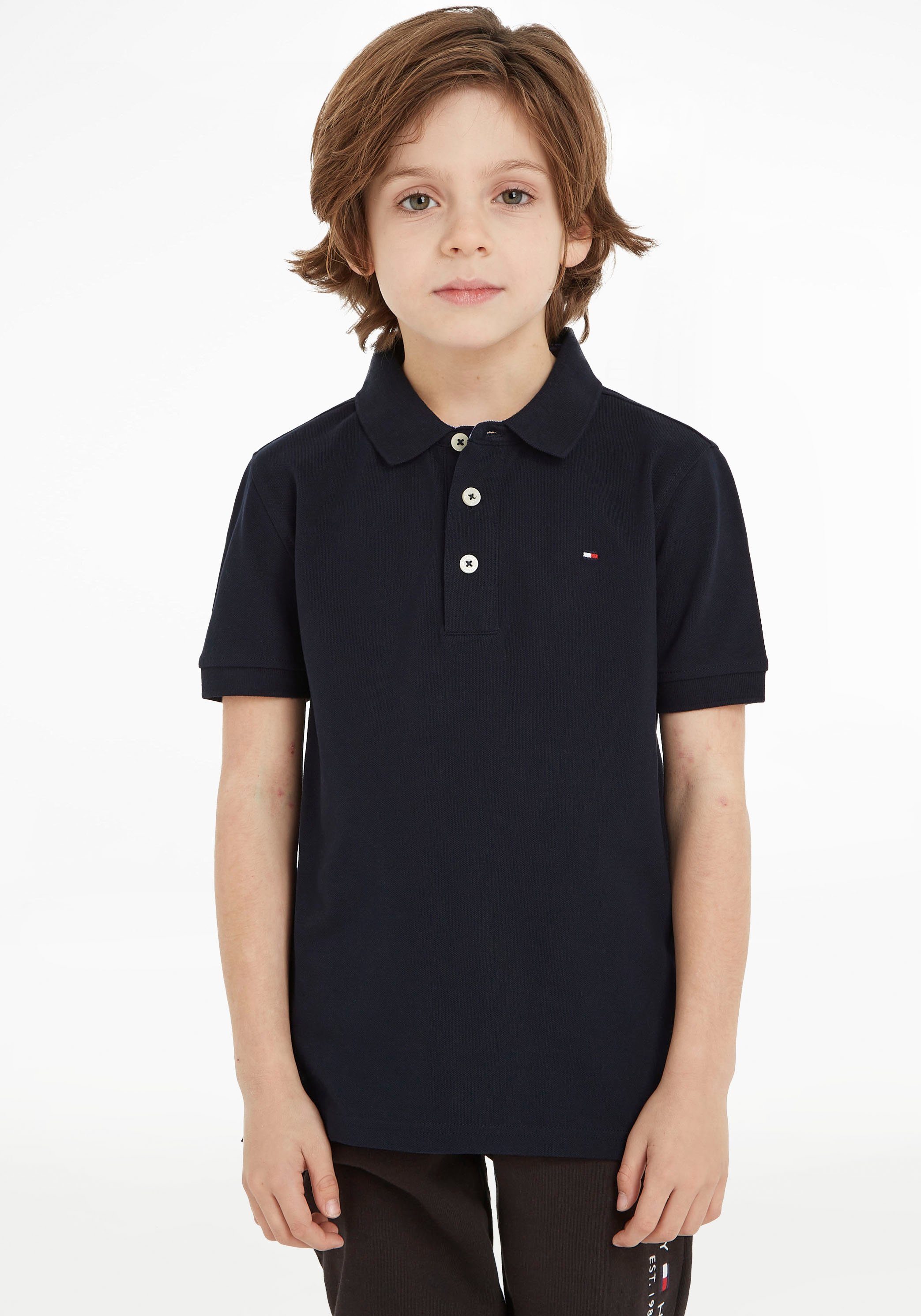 Jungen für Hilfiger TOMMY BOYS POLO Poloshirt Tommy