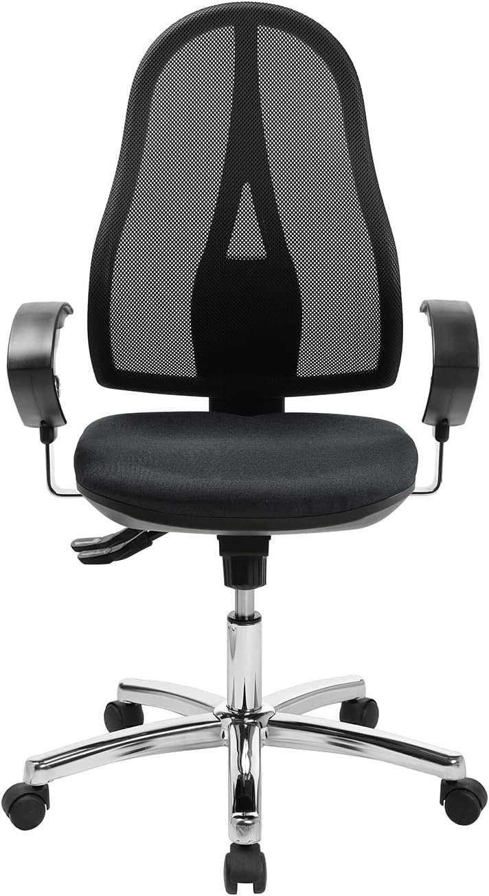 Syncro-Bandscheiben-Drehstuhl Deluxe, verstellbarem Schreibtischstuhl Sitz), Open TOPSTAR ergonomischer ergonomisch: (Bürostuhl mit Point Bürostuhl SY