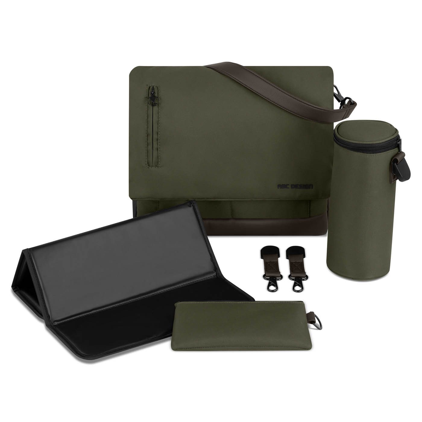 ABC Design Wickeltasche ABC Design Wickeltasche Urban, Farbe: Avocado