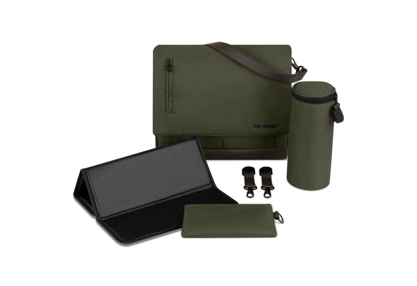 ABC Design Wickeltasche ABC Design Wickeltasche Urban, Farbe: Avocado