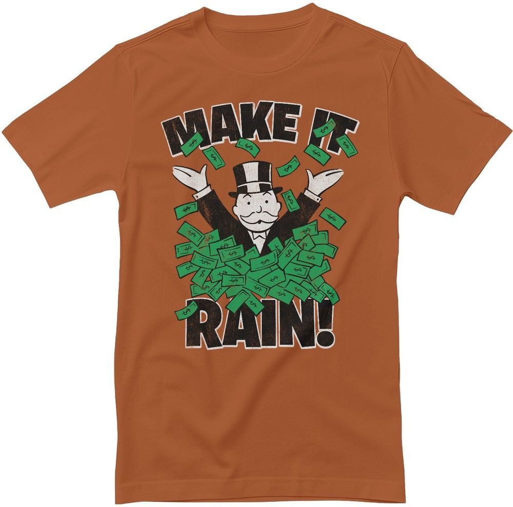 Monopoly T-Shirt Monopoly Make It Rain T-Shirt