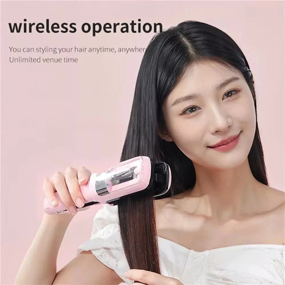 ibettertec Glätteisen Splissentferner für gepflegte Haare ohne Längenverlust, Haarspliss Trimmer Automatischer Splissentferner