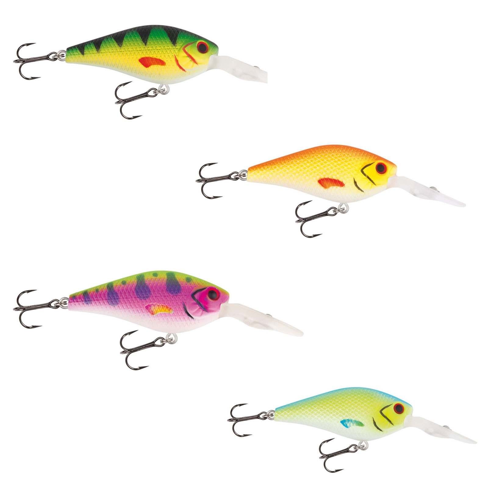 Jackson Fishing Kunstköder, Jackson 6.0 Trout Barschwobbler Rainbow Wobbler Barschangeln