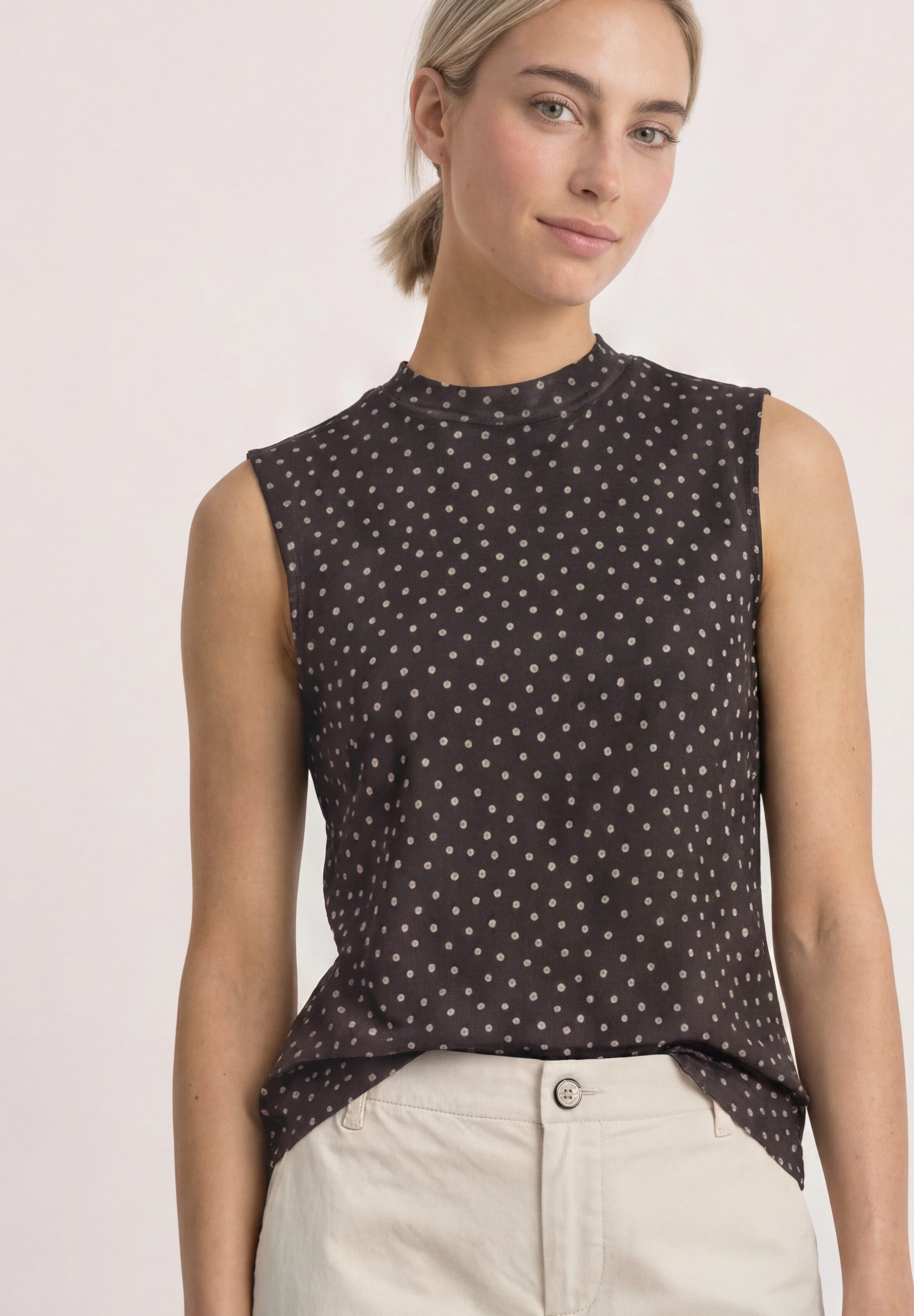 STREET ONE Mesh-Top mit Turtleneck