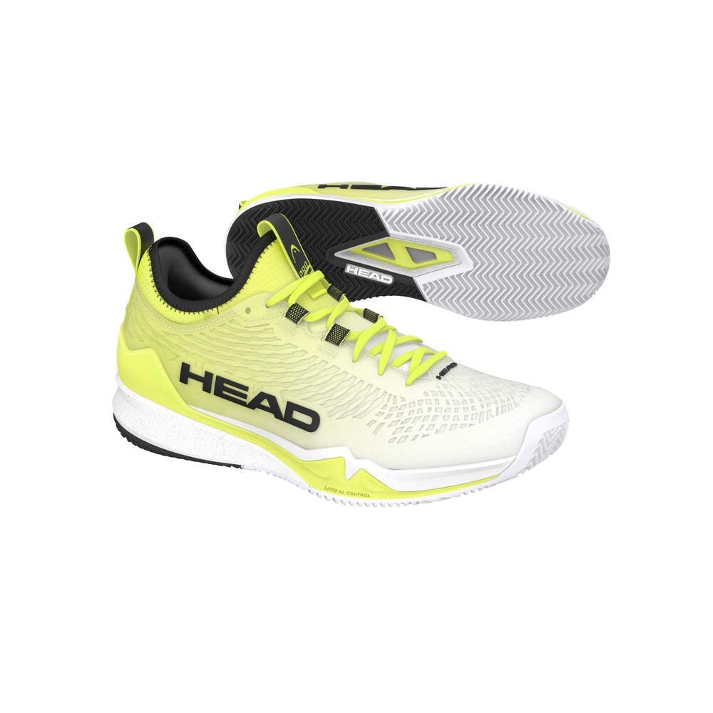 Head Endure Pro Clay/Sandplatz gelb/weiss Herren Tennisschuh