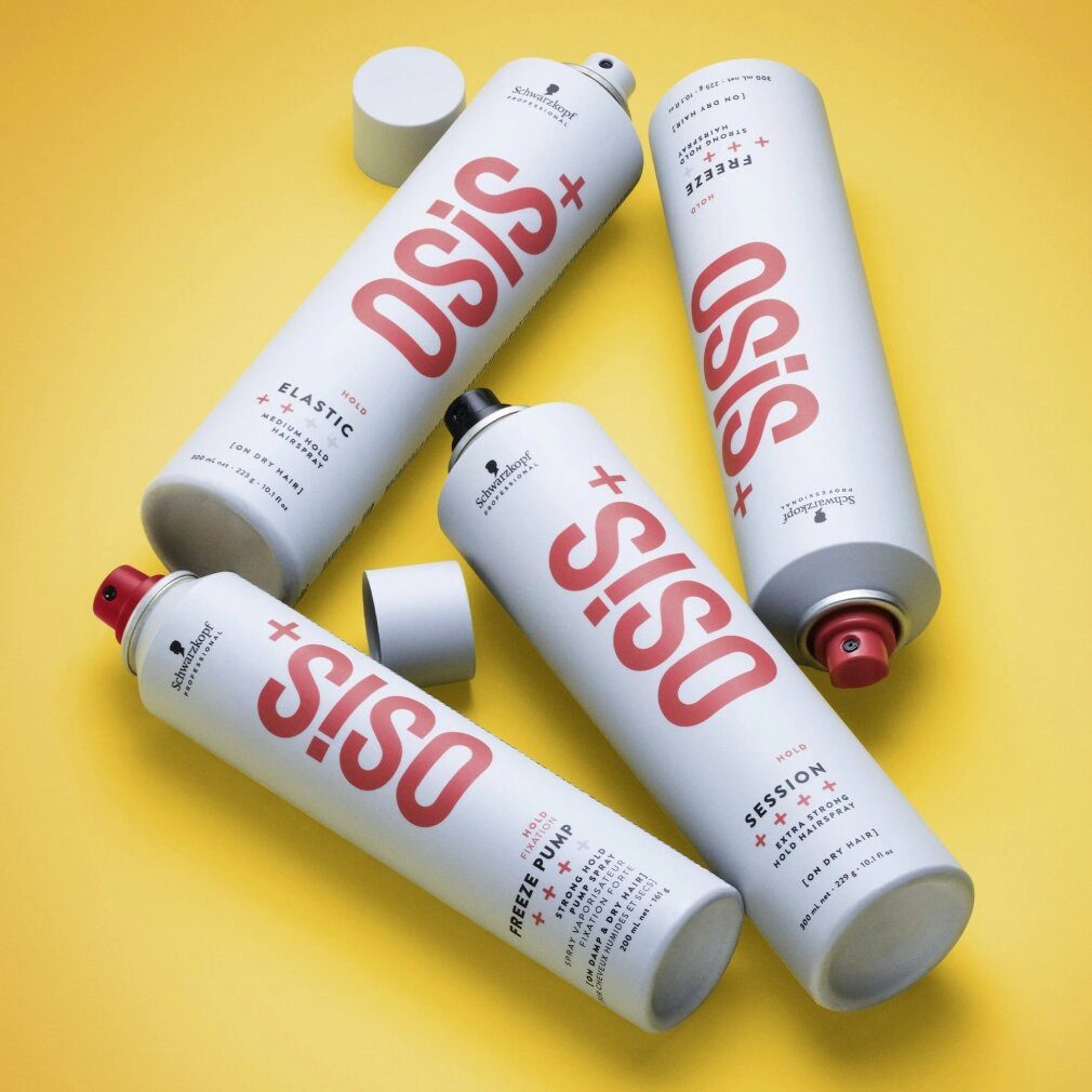 Schwarzkopf Haarspray Osis+ Freeze Pump Haarspray mit starkem Halt 200 ml