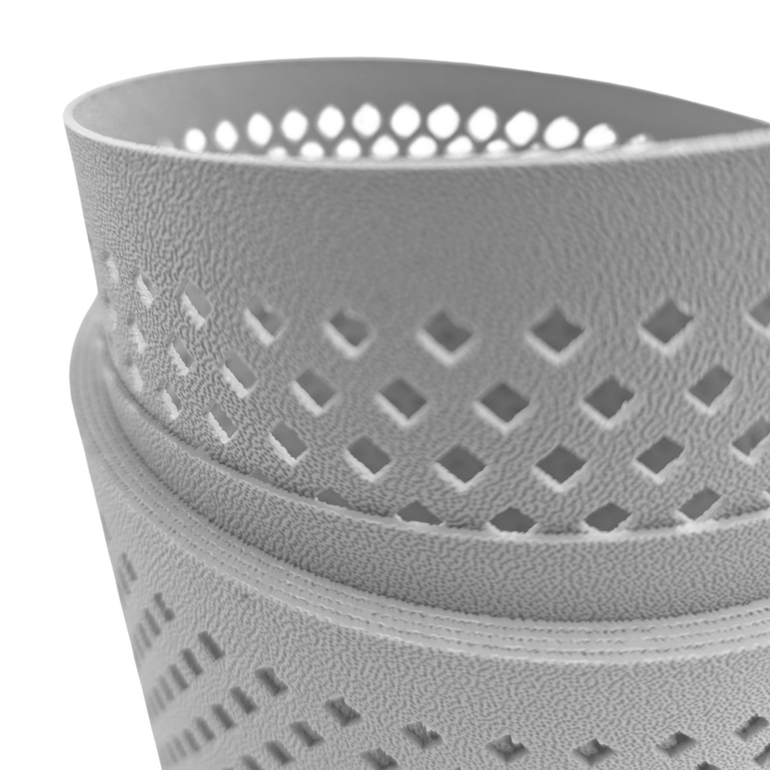 zaunzu Sichtschutzstreifen Premium Gelocht Diamant-Muster für günstig online kaufen