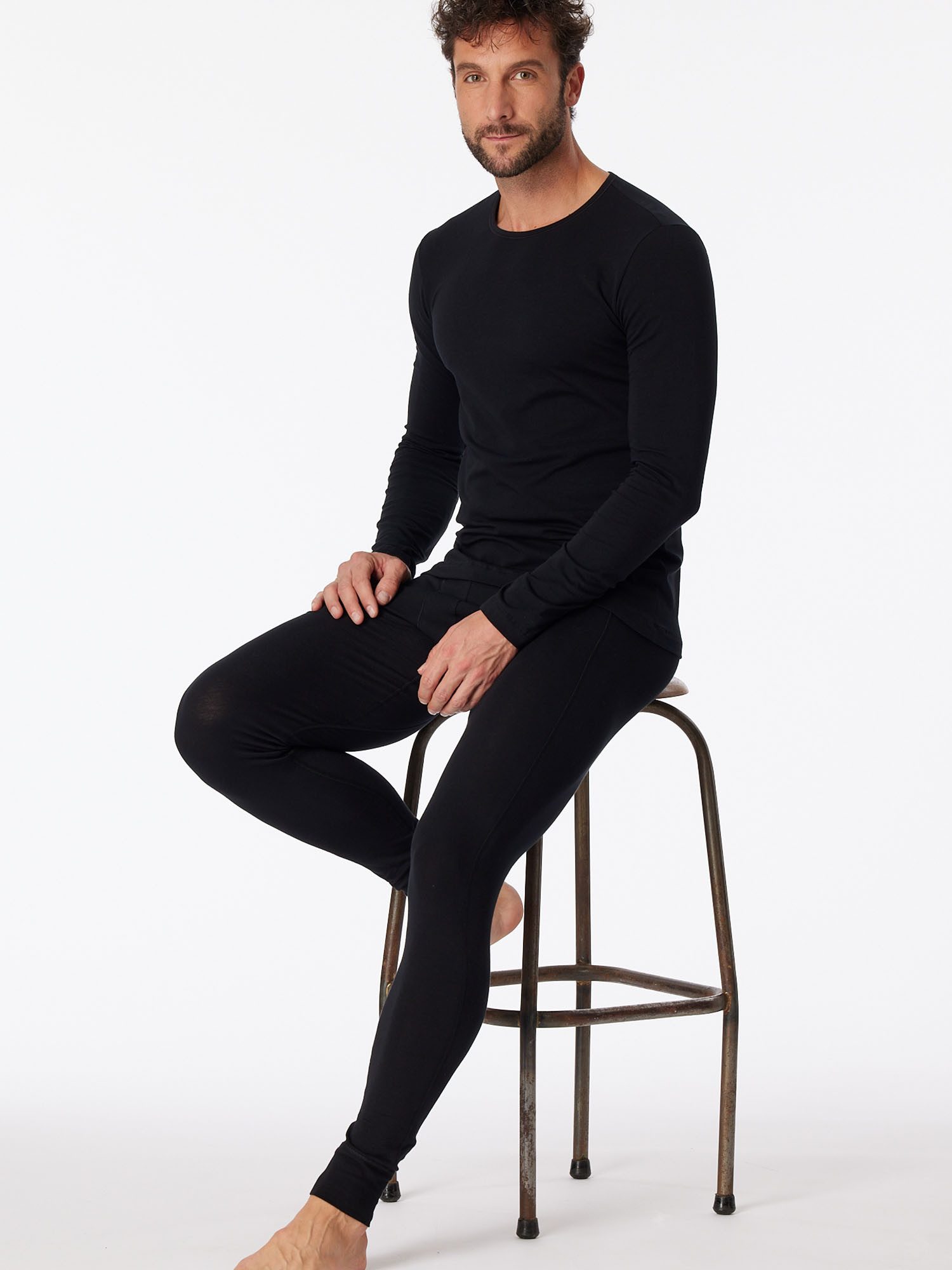 Schiesser Longsleeve 95/5 Originals (2-tlg) unterhemd shirt langarm günstig online kaufen