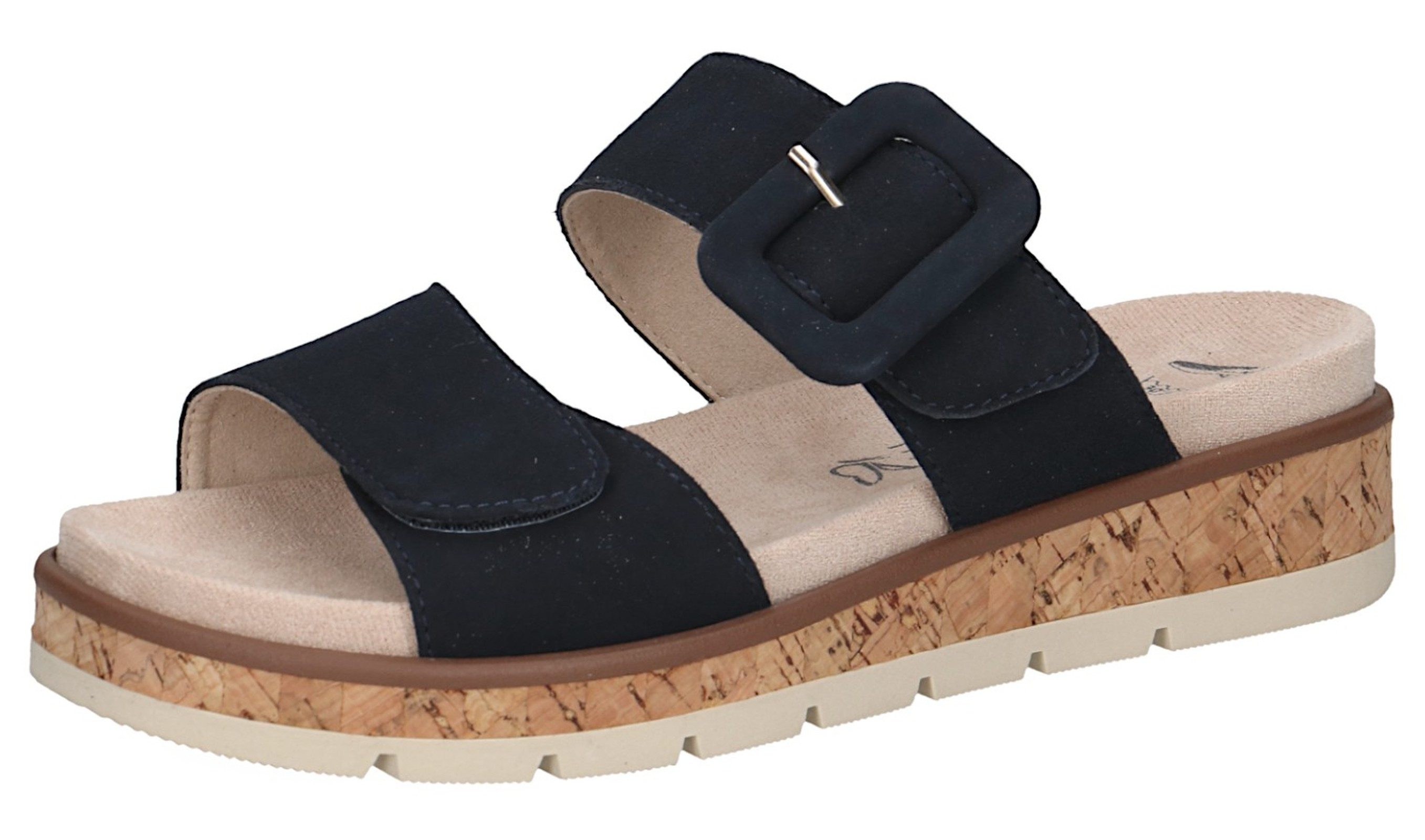 9-27206-44 857 Ocean Suede Sandale