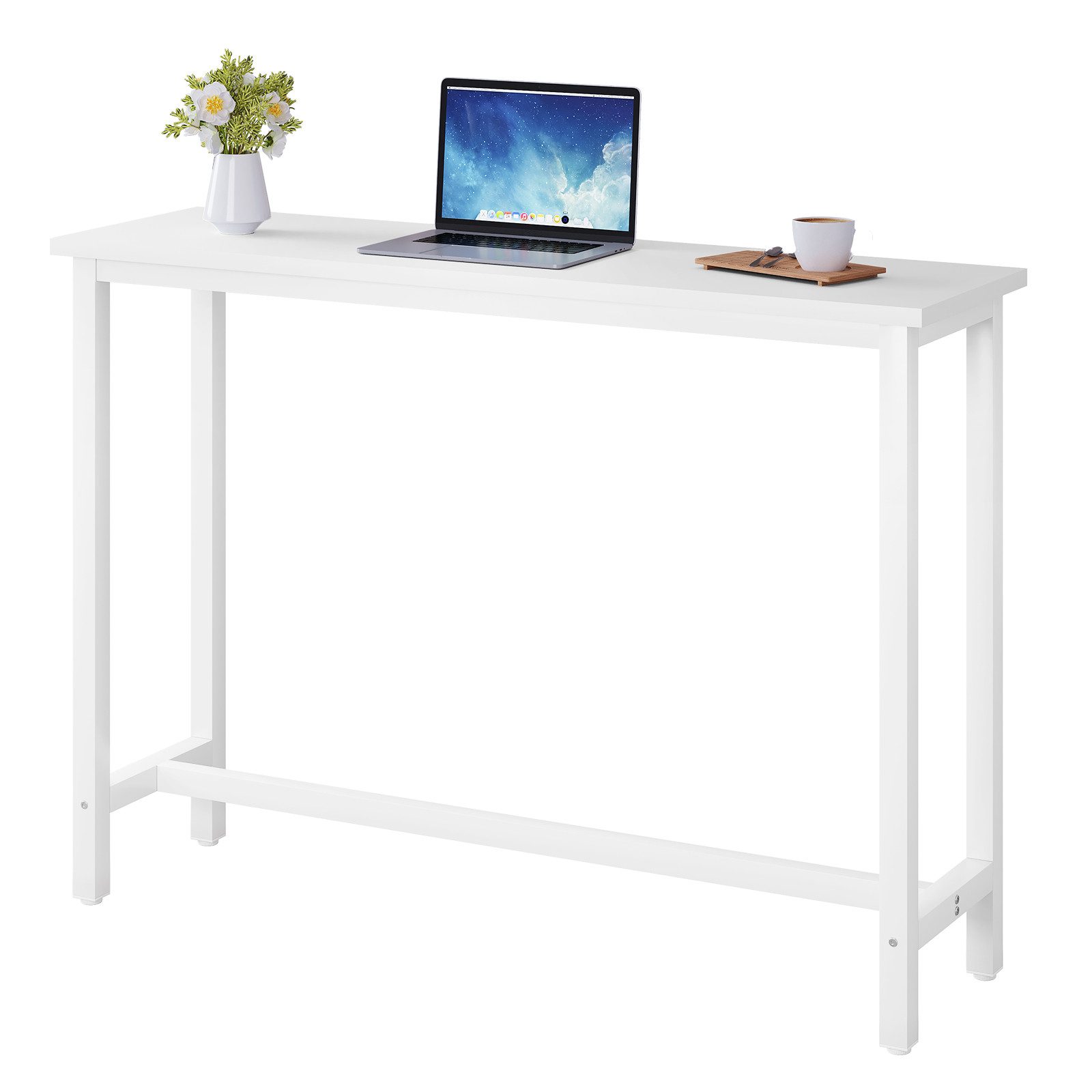 Woltu Bartisch, Bartisch aus Metall, Tischplatte aus MDF, 100x40cm günstig online kaufen