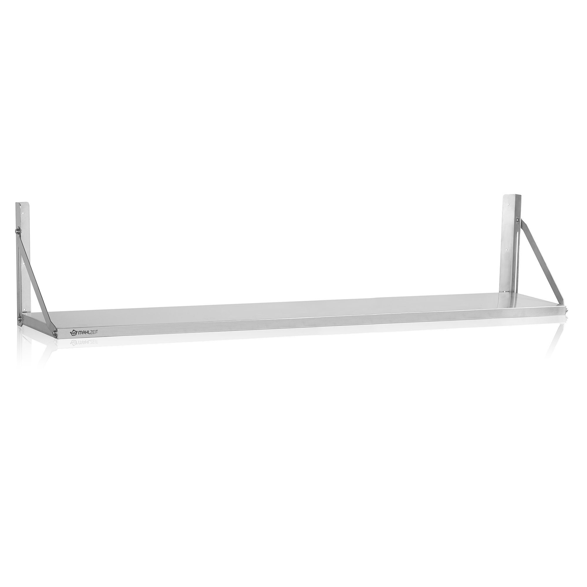 Mahlzeit Küchenregal Edelstahl Wandregal, 150 x günstig online kaufen