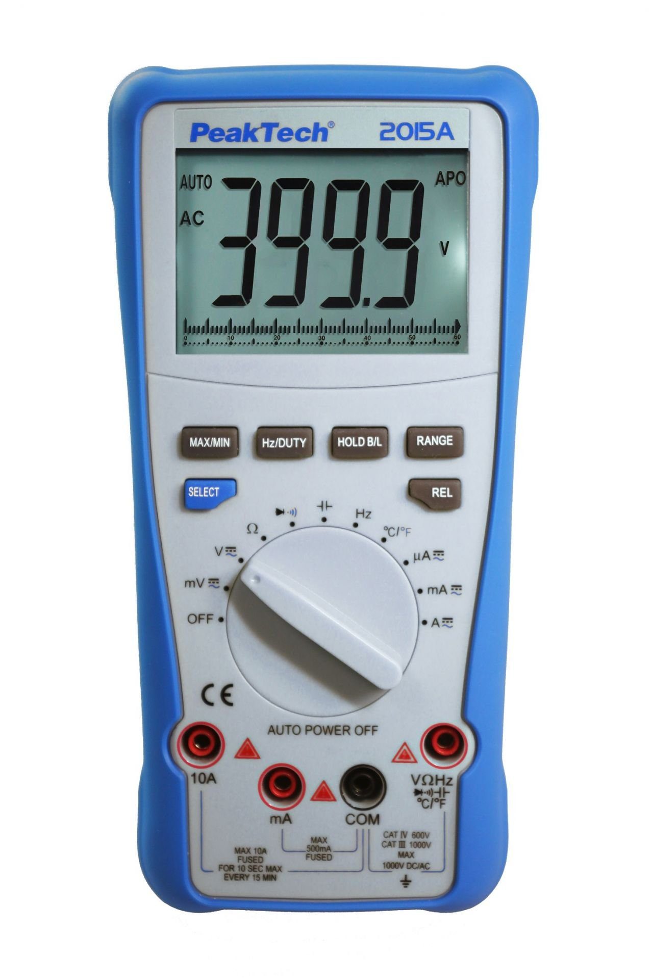~ 2015 Counts Digitalmultimeter 4.000 A: PeakTech PeakTech Multimeter RMS True