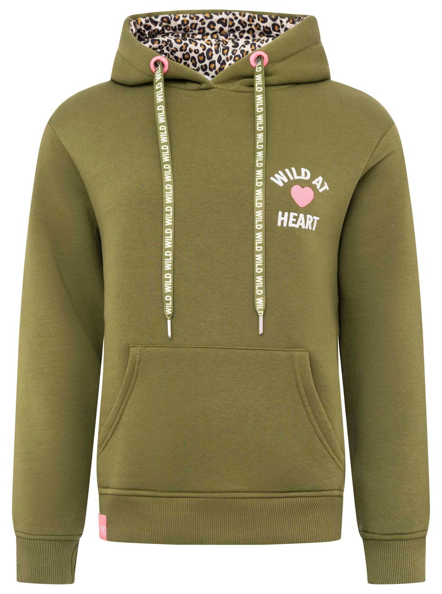 Hoodie "Wild at heart"