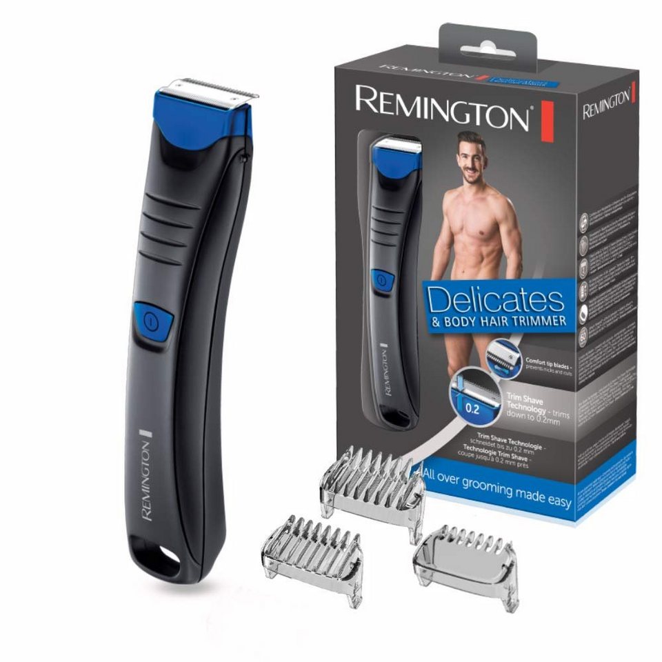 Remington Haarschneider Delicates & Body Hair Trimmer BHT250, Schlankes und  leichtes Design zum einfachen Trimmen