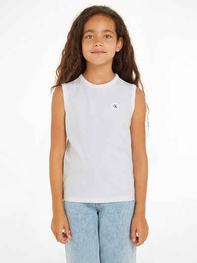 Calvin Klein Jeans Tanktop MONO MINI BADGE REG. TANK TOP Kinder bis 16 Jahre