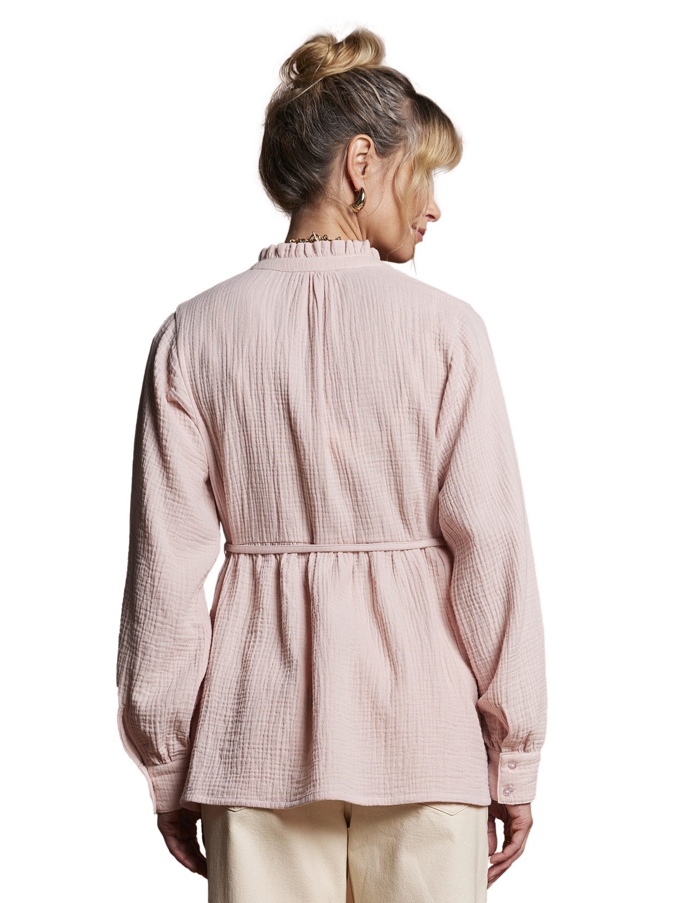 Envie de Fraise Umstandsbluse Musselin-Bluse für Schwangerschaft und Stillzeit