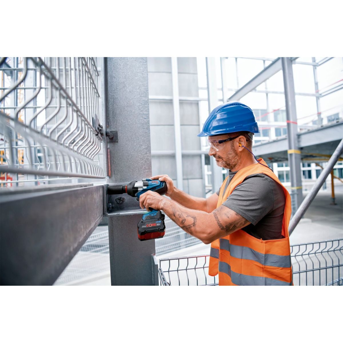 BOSCH Bohrschrauber GDS 18V-1050 H Akku-Drehschlagschrauber