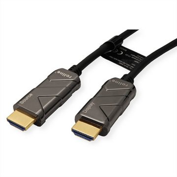 ROLINE Ultra HDMI Aktiv Optisches 8K Kabel Audio- & Video-Kabel, HDMI Typ A Männlich (Stecker), HDMI Typ A Männlich (Stecker) (5000.0 cm)