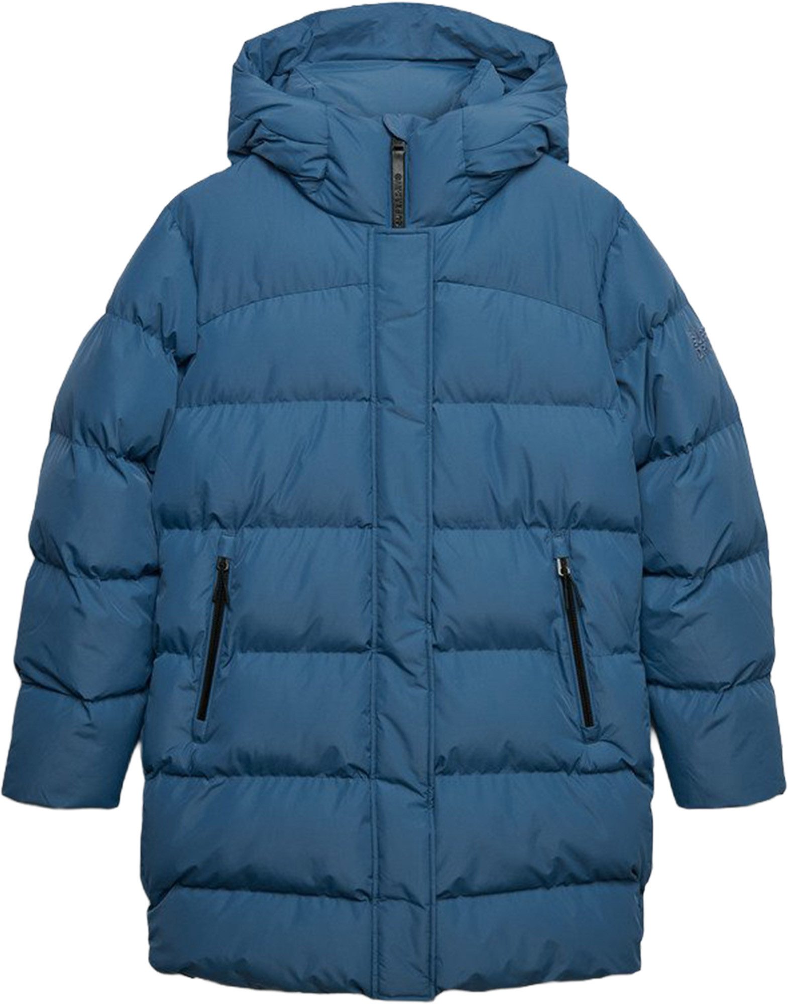 Superdry Motorradjacke Sportliche Damen Steppjacke wasserabweisend