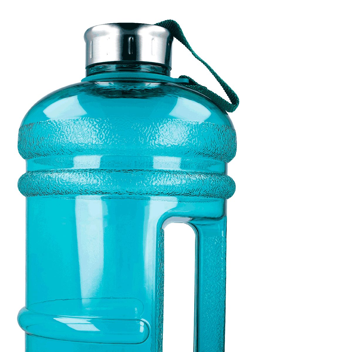 EUROHOME Trinkflasche Sport Trinkflasche 2,2 Liter Kunststoff mit Haltegriff, Wasserflasche Sport 2l - Wasserkanister Kunststoff – Bild 4 von 5