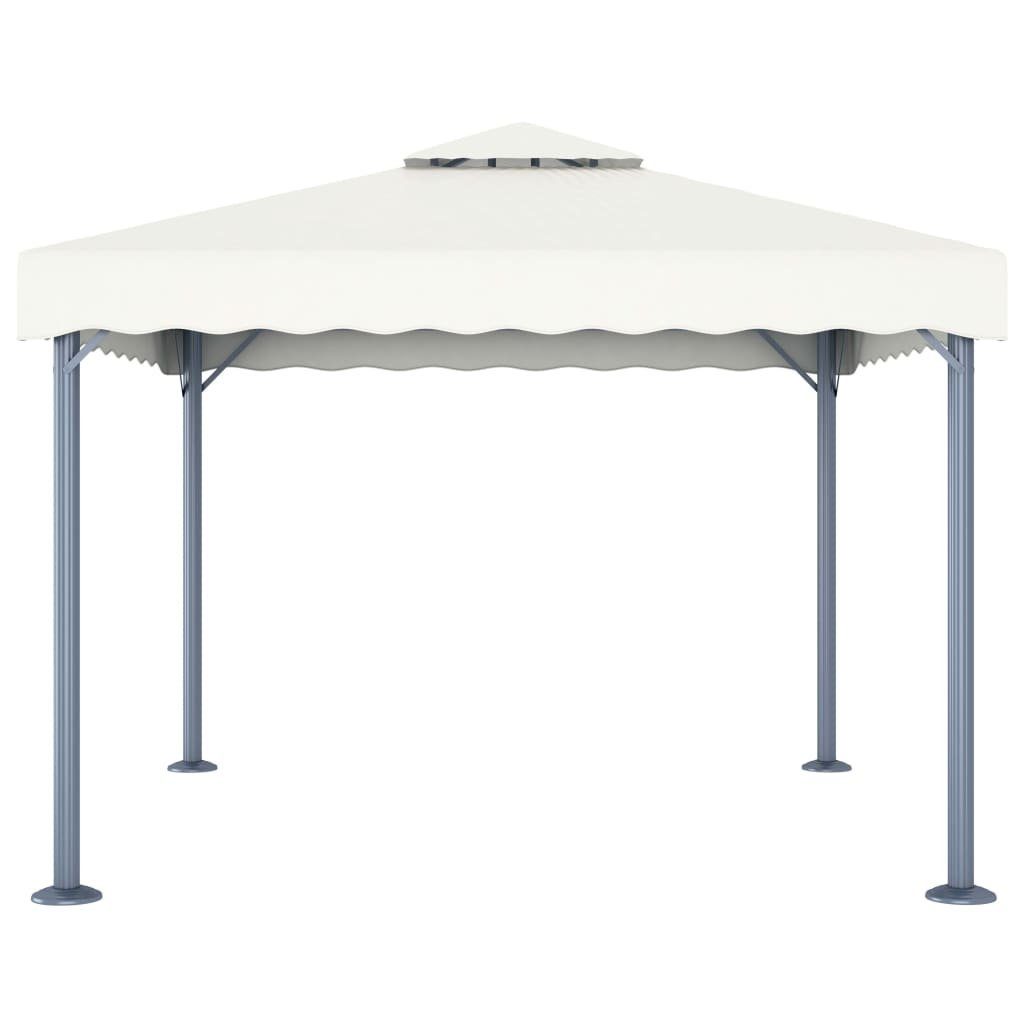 Thumbnail - vidaXL Partyzelt Pavillon 300 x 300 cm Creme Aluminium