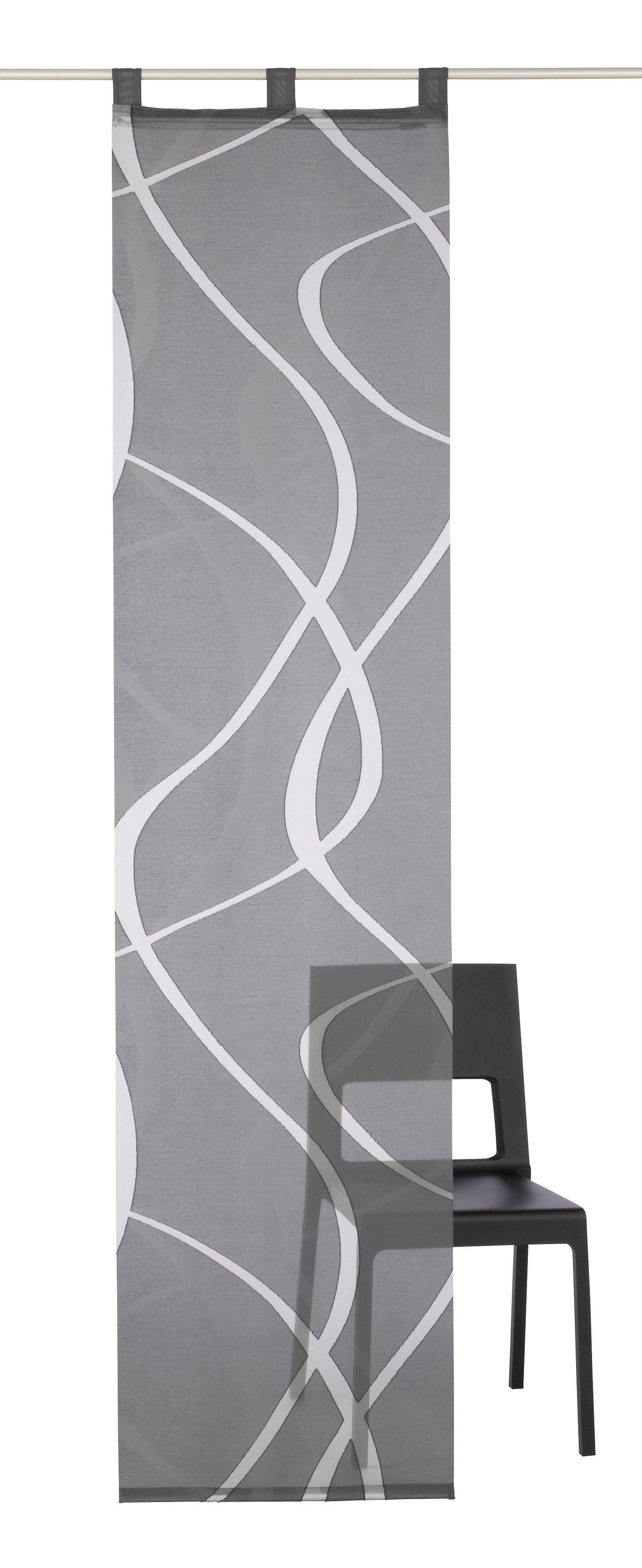 Neutex for you! Schiebegardine Rumbek (1 St), Schlaufen, halbtransparent, S günstig online kaufen