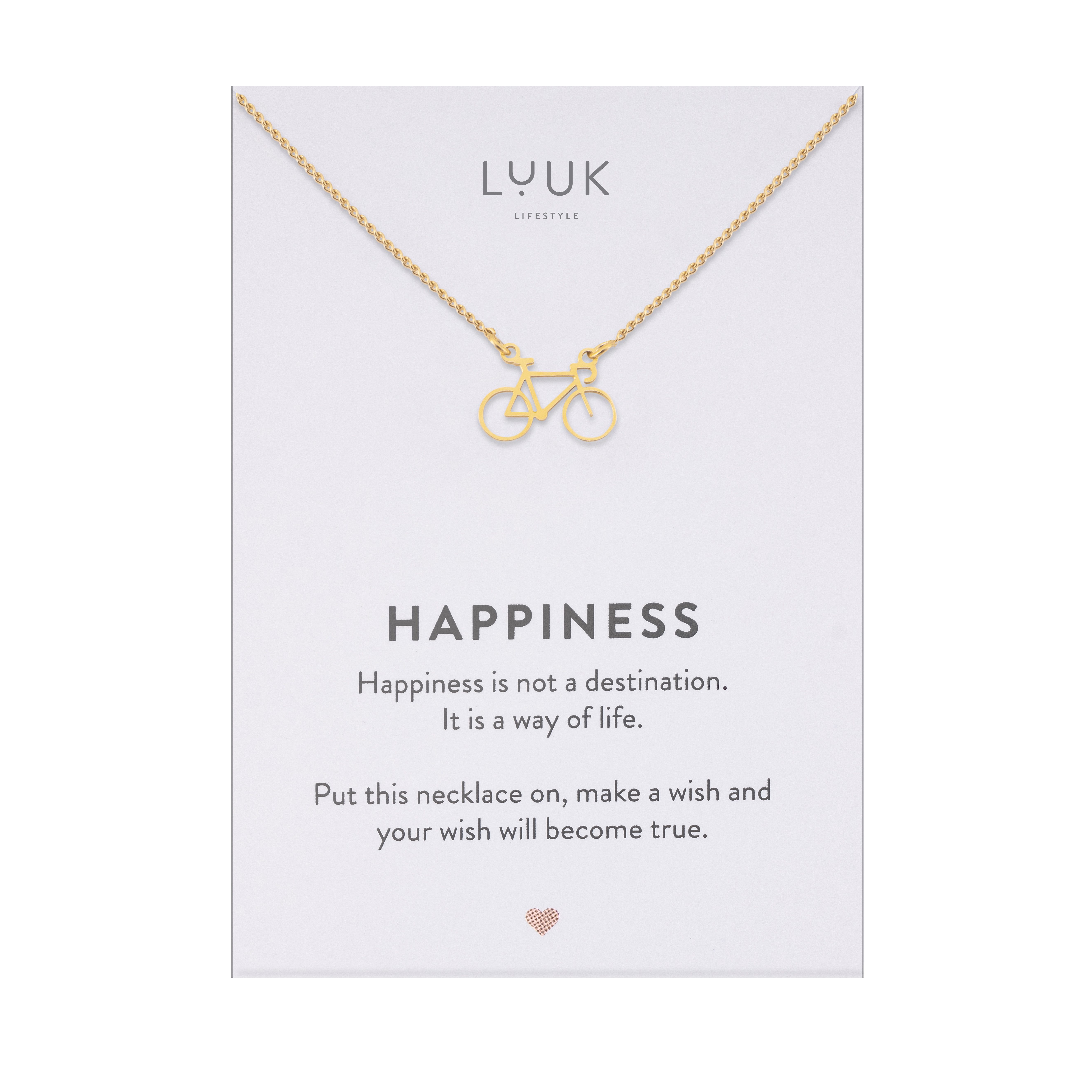 LUUK LIFESTYLE Kette mit Anhänger Fahrrad, günstig online kaufen