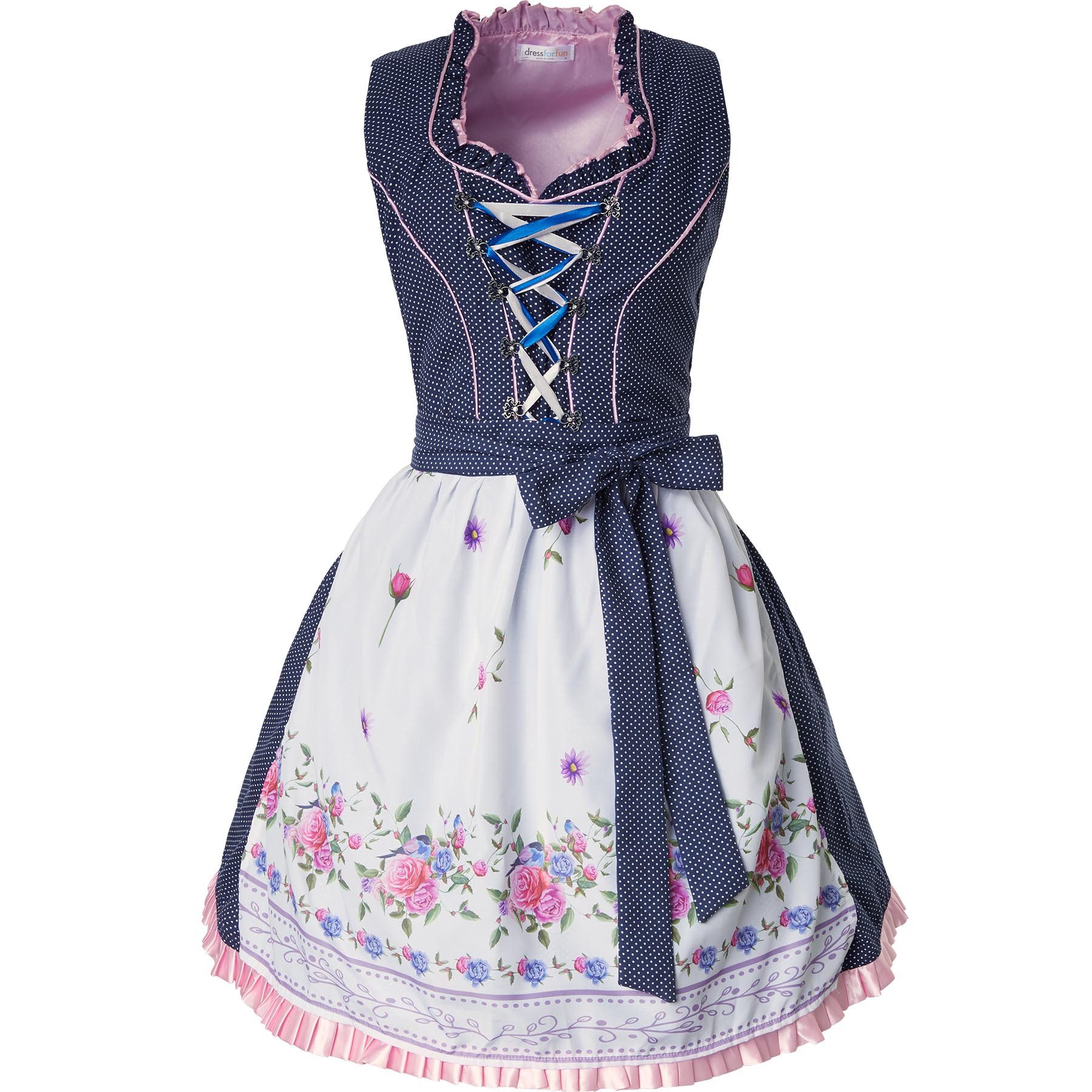 dressforfun Dirndl Frauenkostüm Mini-Dirndl Garching Modell 1 günstig online kaufen