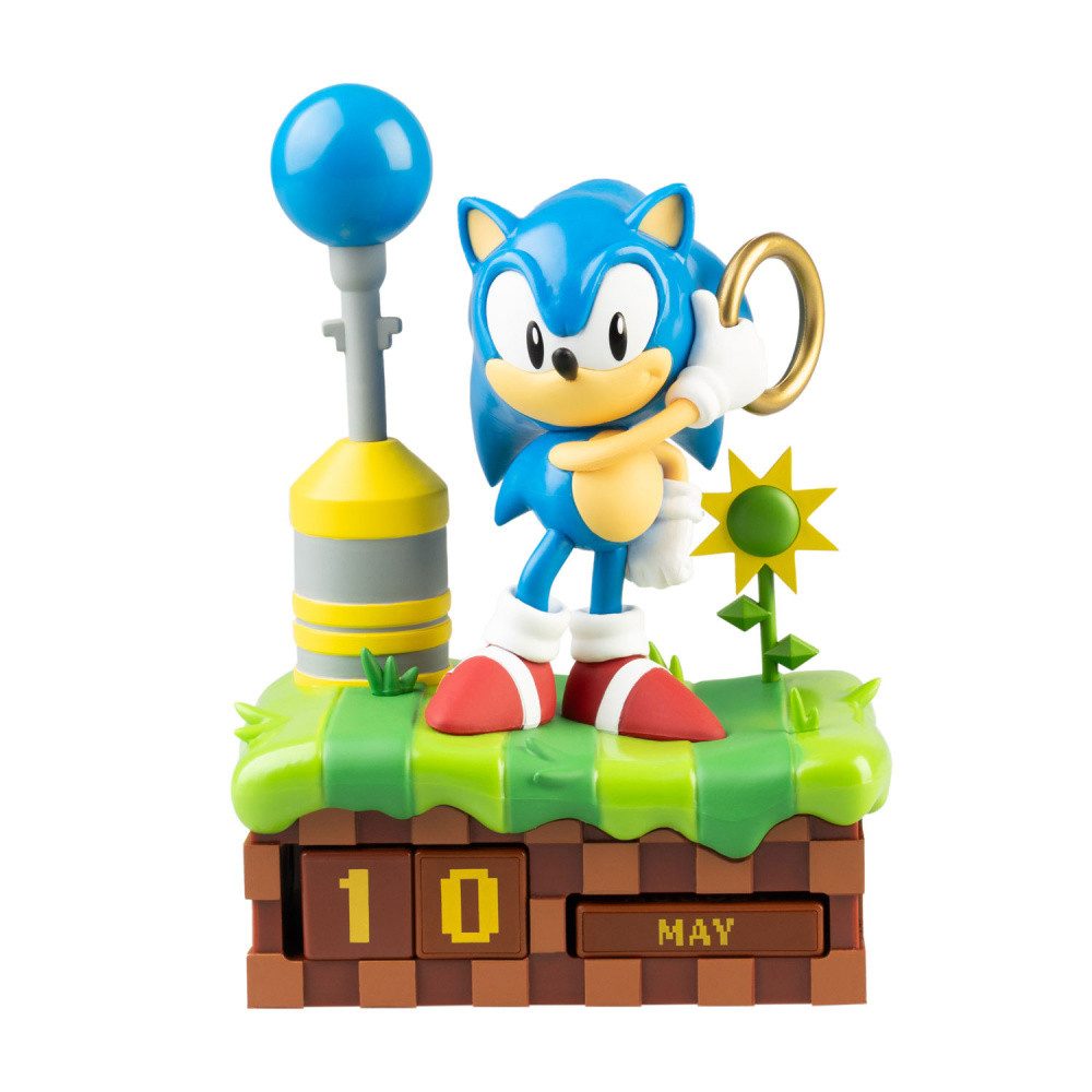 Grupo Erik Merchandise-Figur Sonic the Hedgehog 3D Ewiger Kalender Sonic