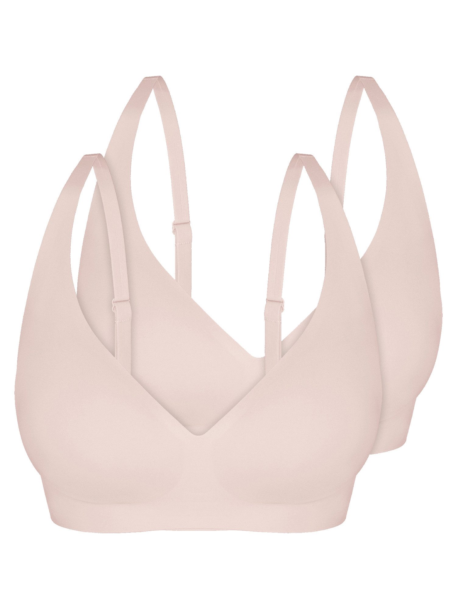 Sassa Bustier 2er Pack Soft-BH Einlage Bonded Micro (Packung, 2-tlg)