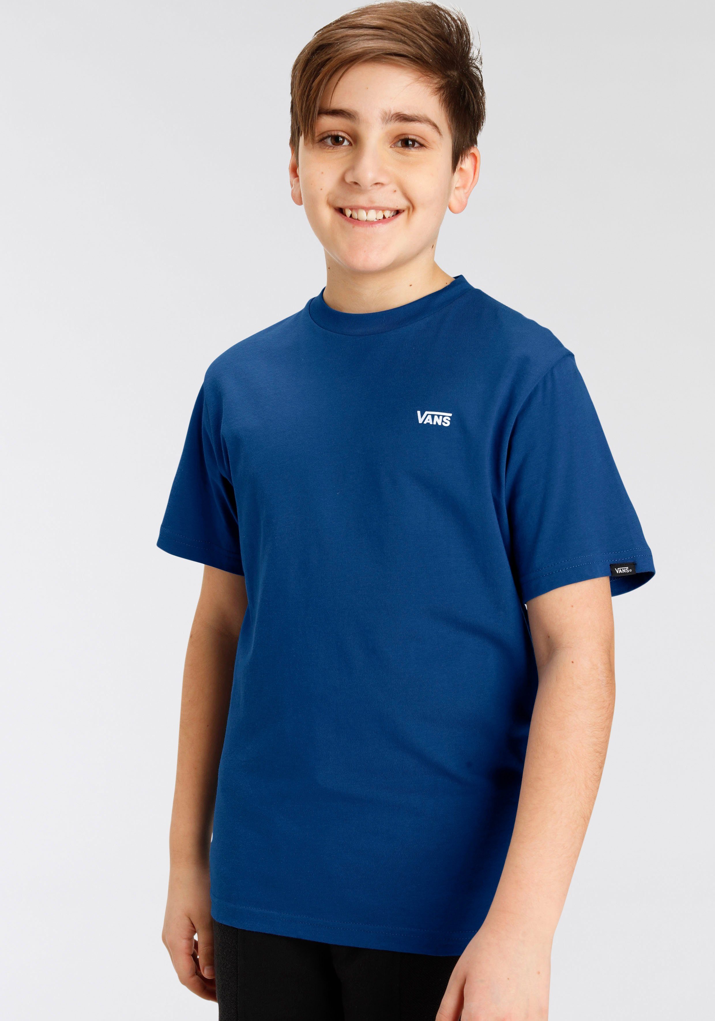 Vans T-Shirt BY LEFT CHEST TEE BOYS true blue