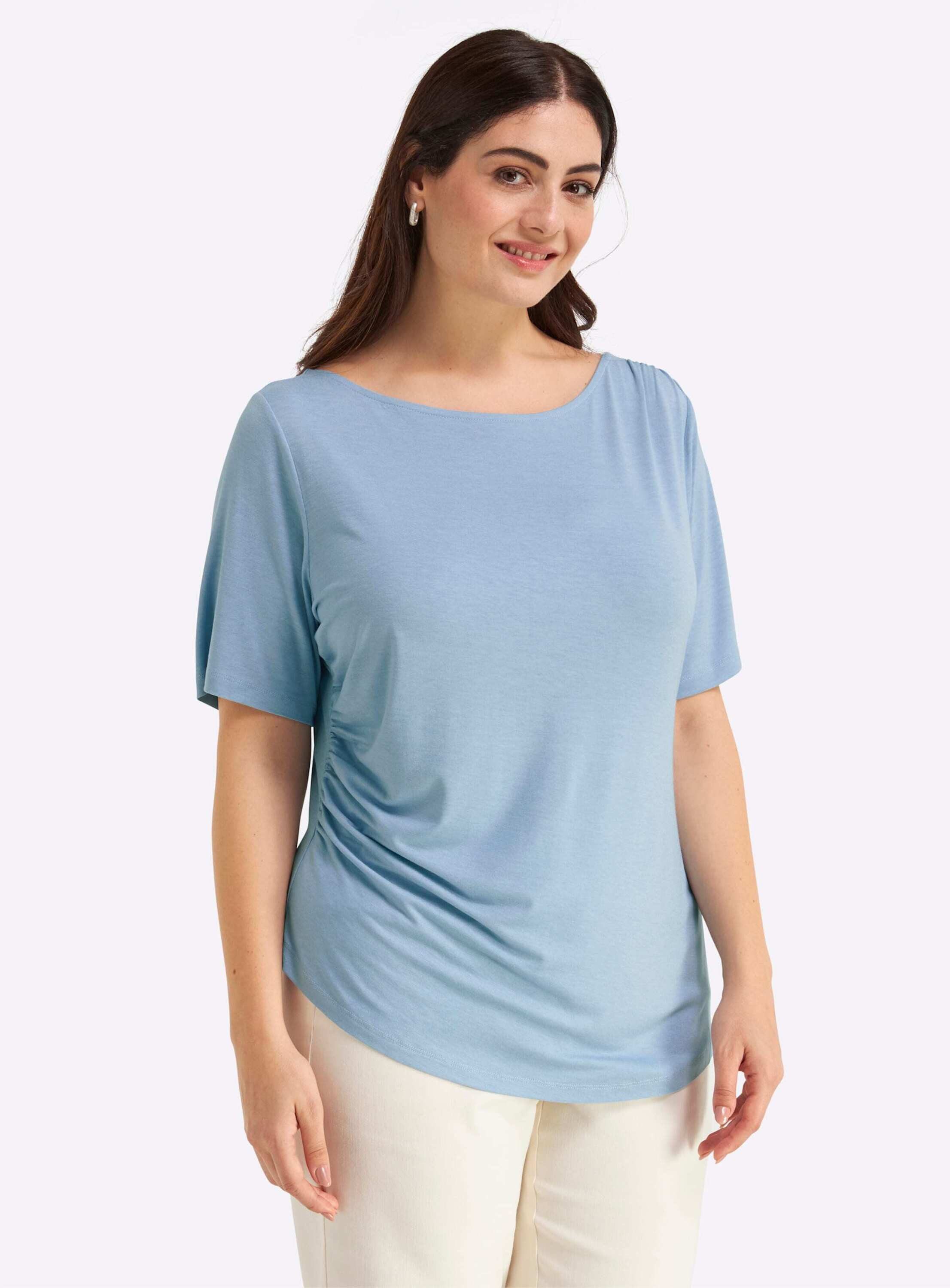 Sheego T-Shirt Shirt Kurzarm