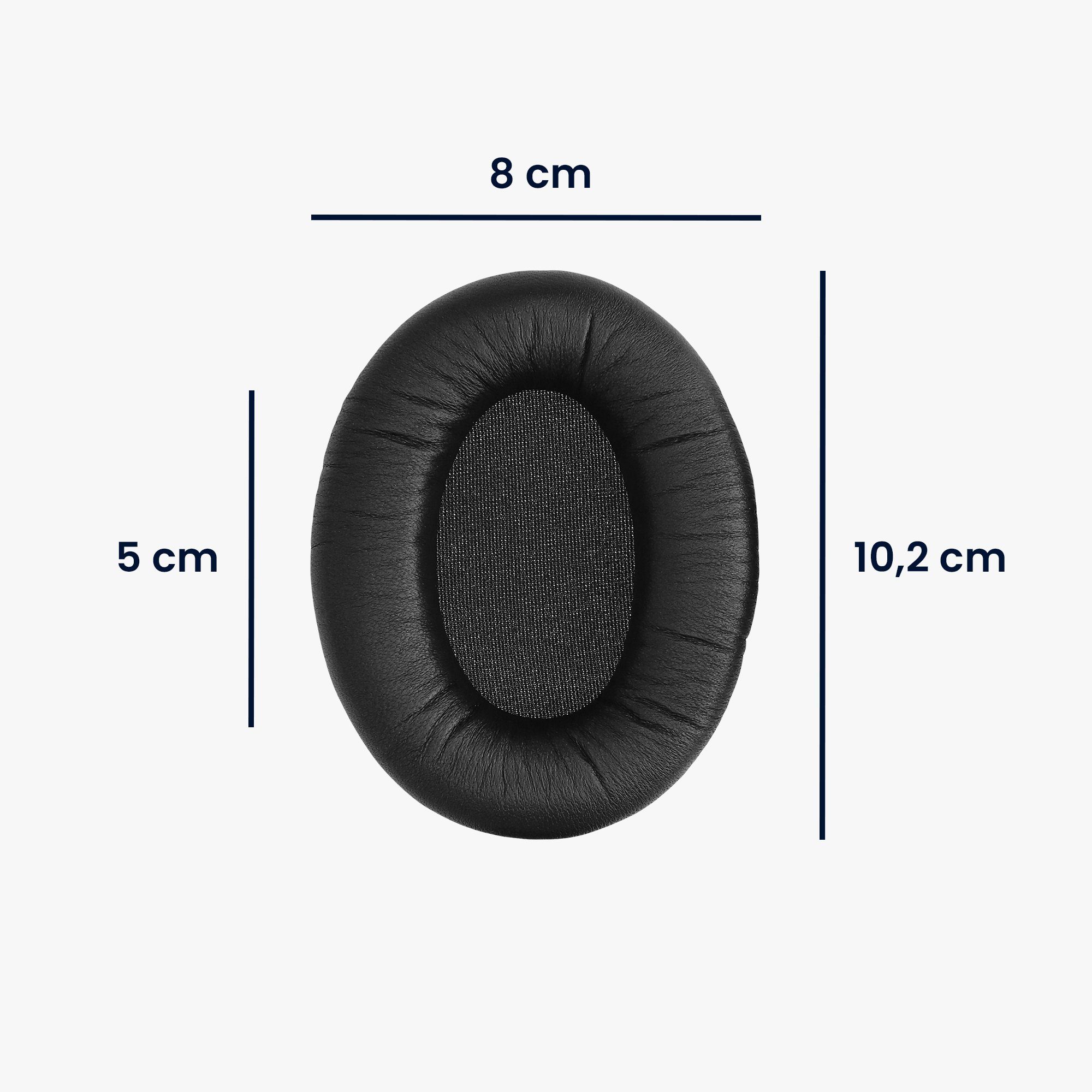 (Ohrpolster Polster Ohr - Headphones) 2x Ohrpolster Kopfhörer Ear Kunstleder Sony Polster für kwmobile für WH-1000XM3 Over