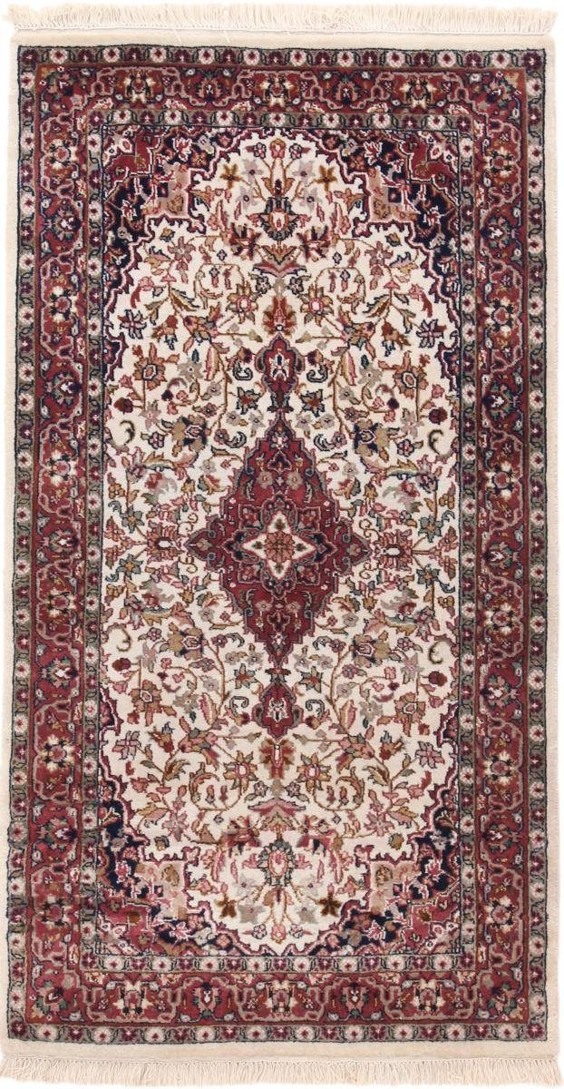 Orientteppich Indo Keshan 87x156 Handgeknüpfter Orientteppich, Nain Trading, rechteckig, Höhe: 12 mm