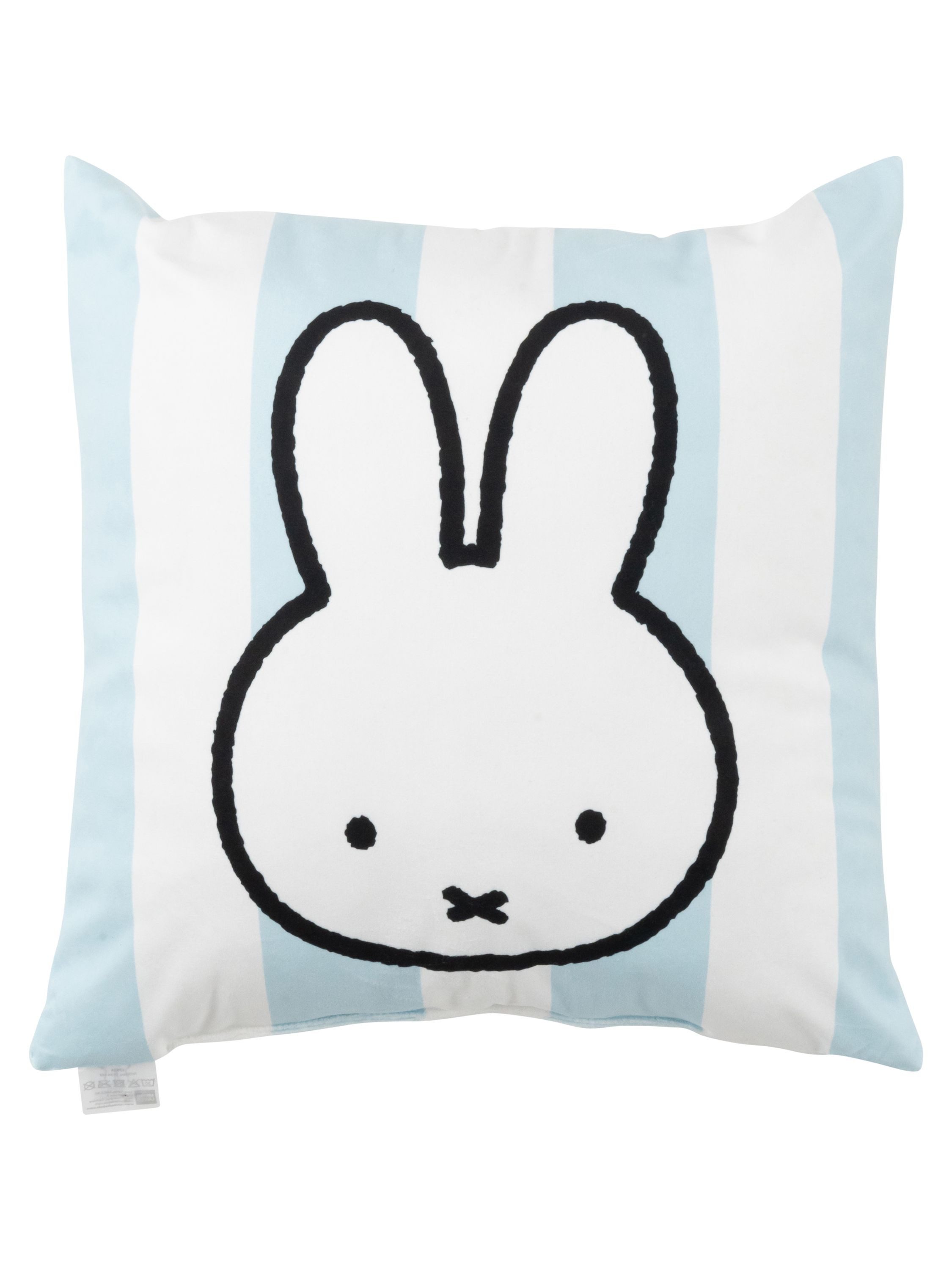 United Labels® Dekokissen Miffy Kissen Hase Plüsch Dekokissen Zierkissen Kopfkissen 40x40cm