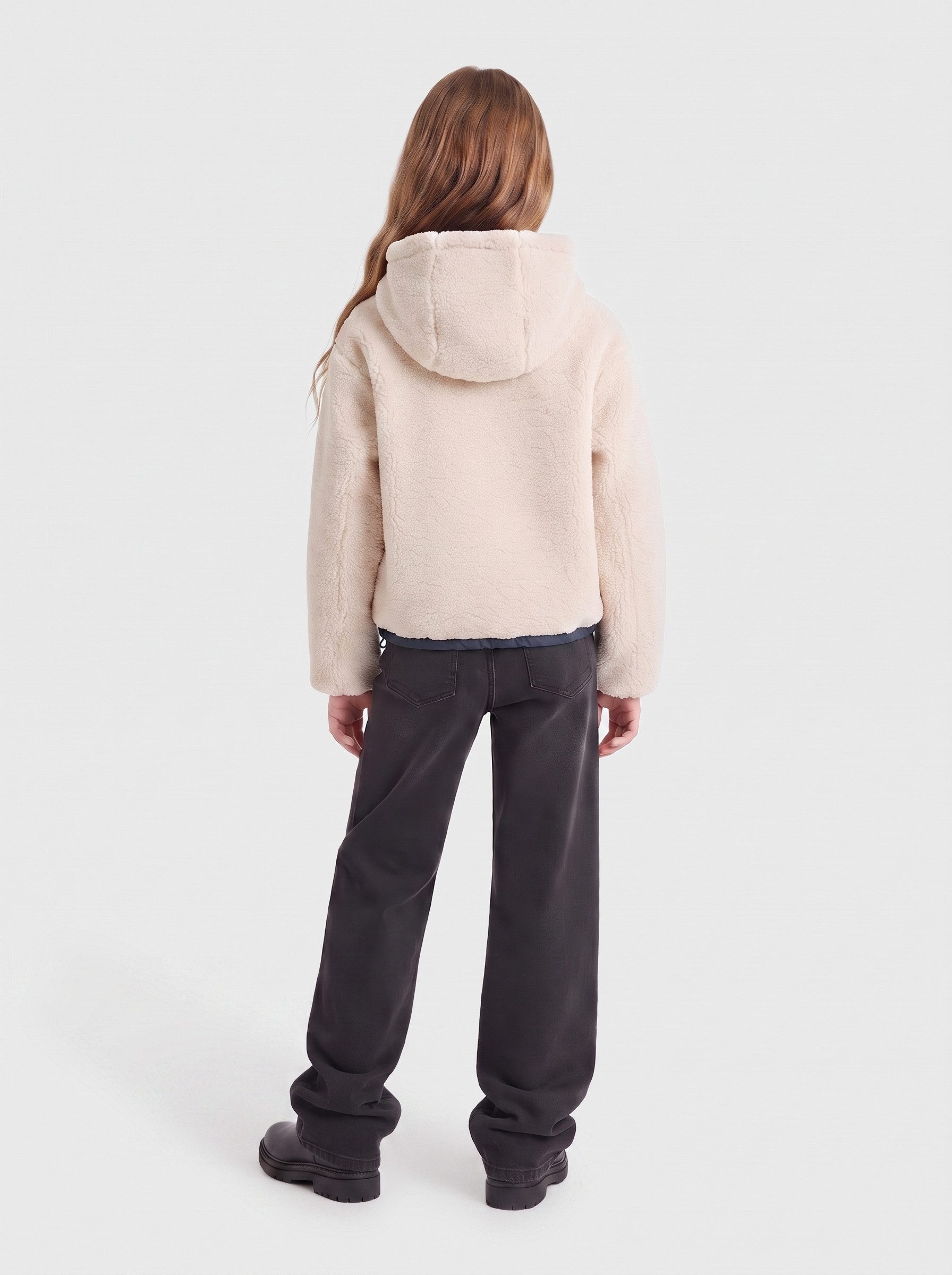 KIDS ONLY Wendejacke KOGMARIA REVERSIBLE PUFFER JACKET OTW als Plüschjacke oder Steppjacke tragbar – Bild 4 von 5