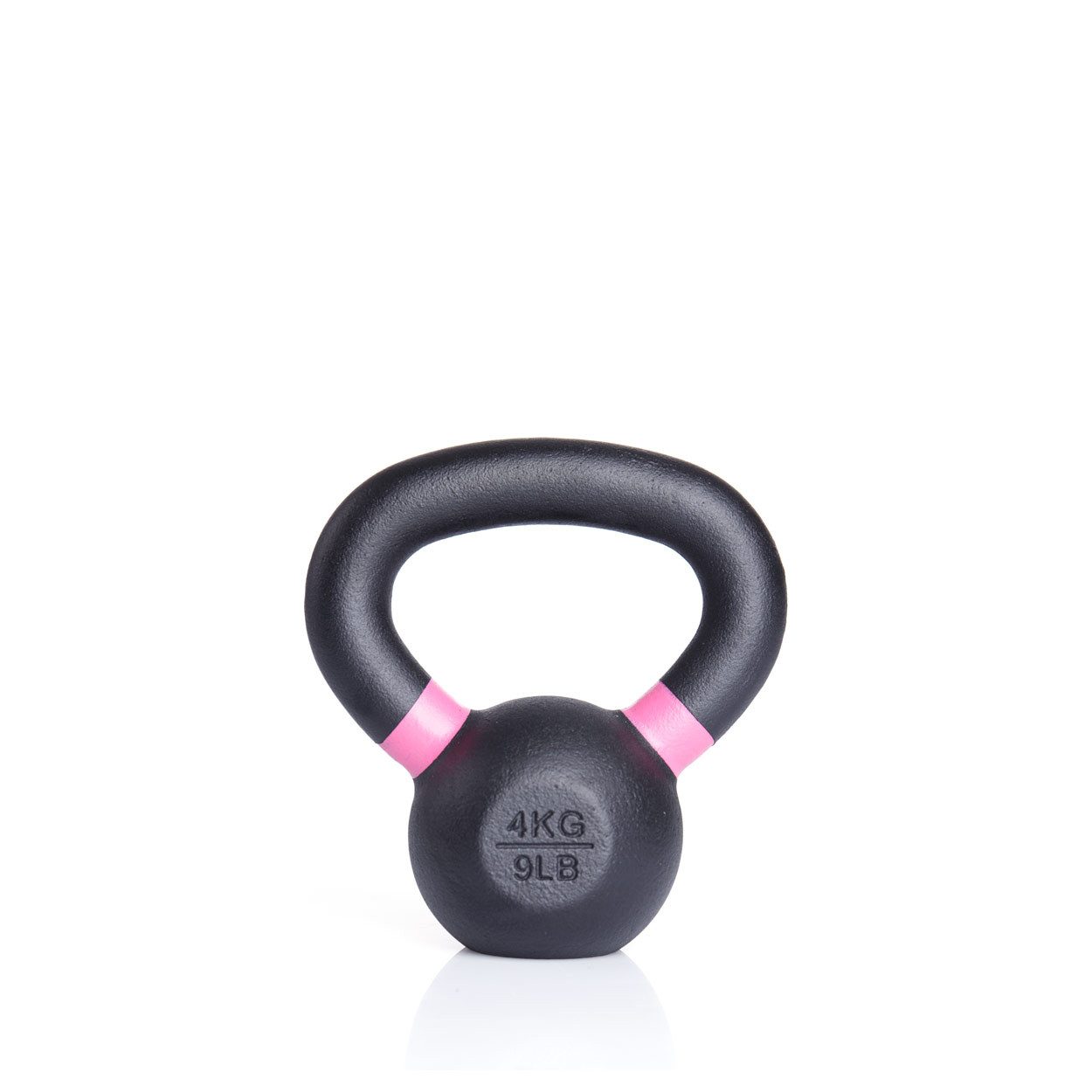 Sport-Tec Hantel Sport-Tec Kettlebell, 4 kg, schwarz/pink