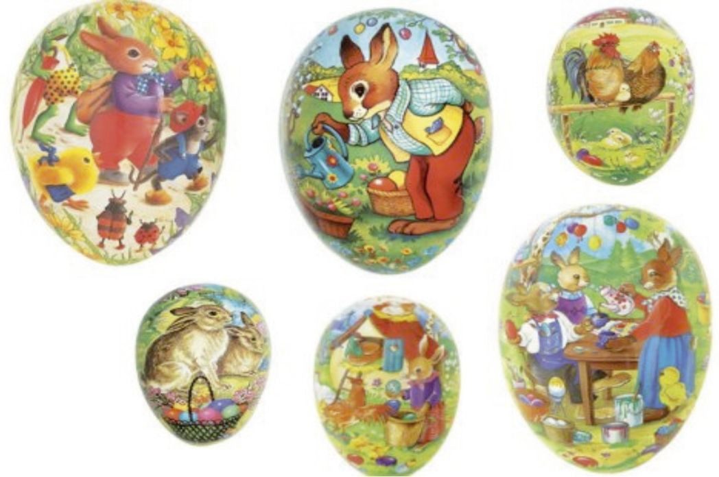 Nestler Dekostern Nestler 11018 Füllei Ostern - Ø 18 cm, bunt sortiert