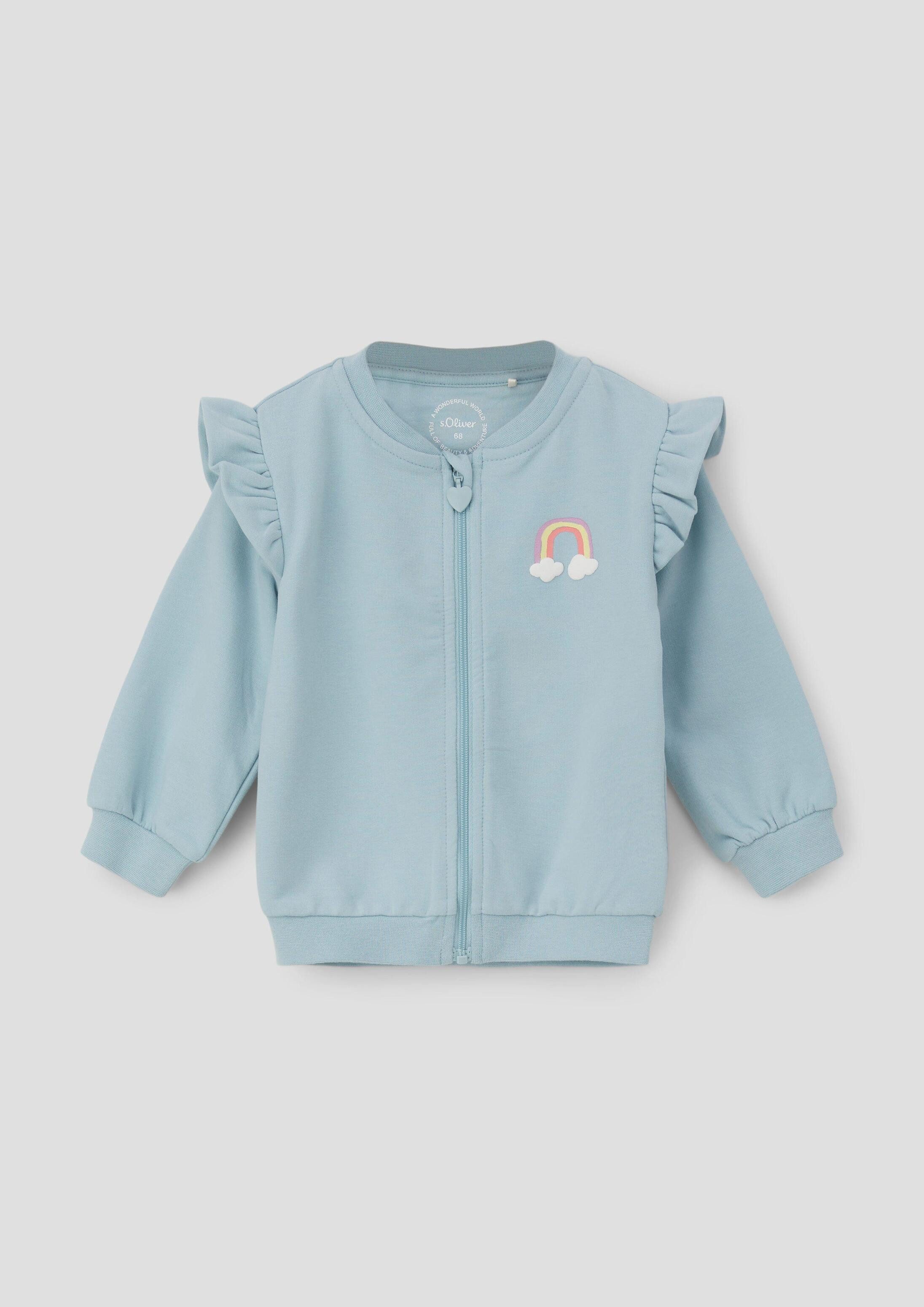 Langarmshirt Sweatshirt Jacke