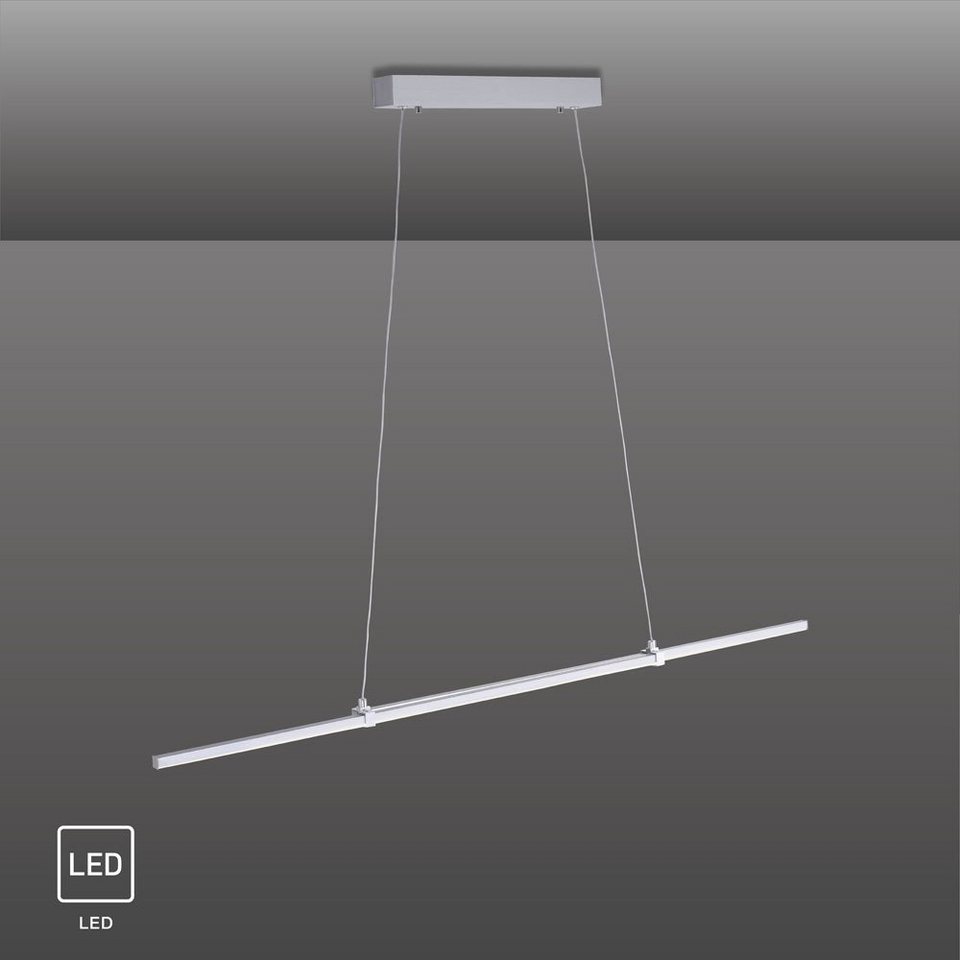 SellTec LED Pendelleuchte LED Pendelleuchte PIN SLIM, höhenverstellbar,  ausziehbar, 2xLED/ 11.5Watt, warmweiß, ausziehbar höhenverstellbar,  schlankes Design