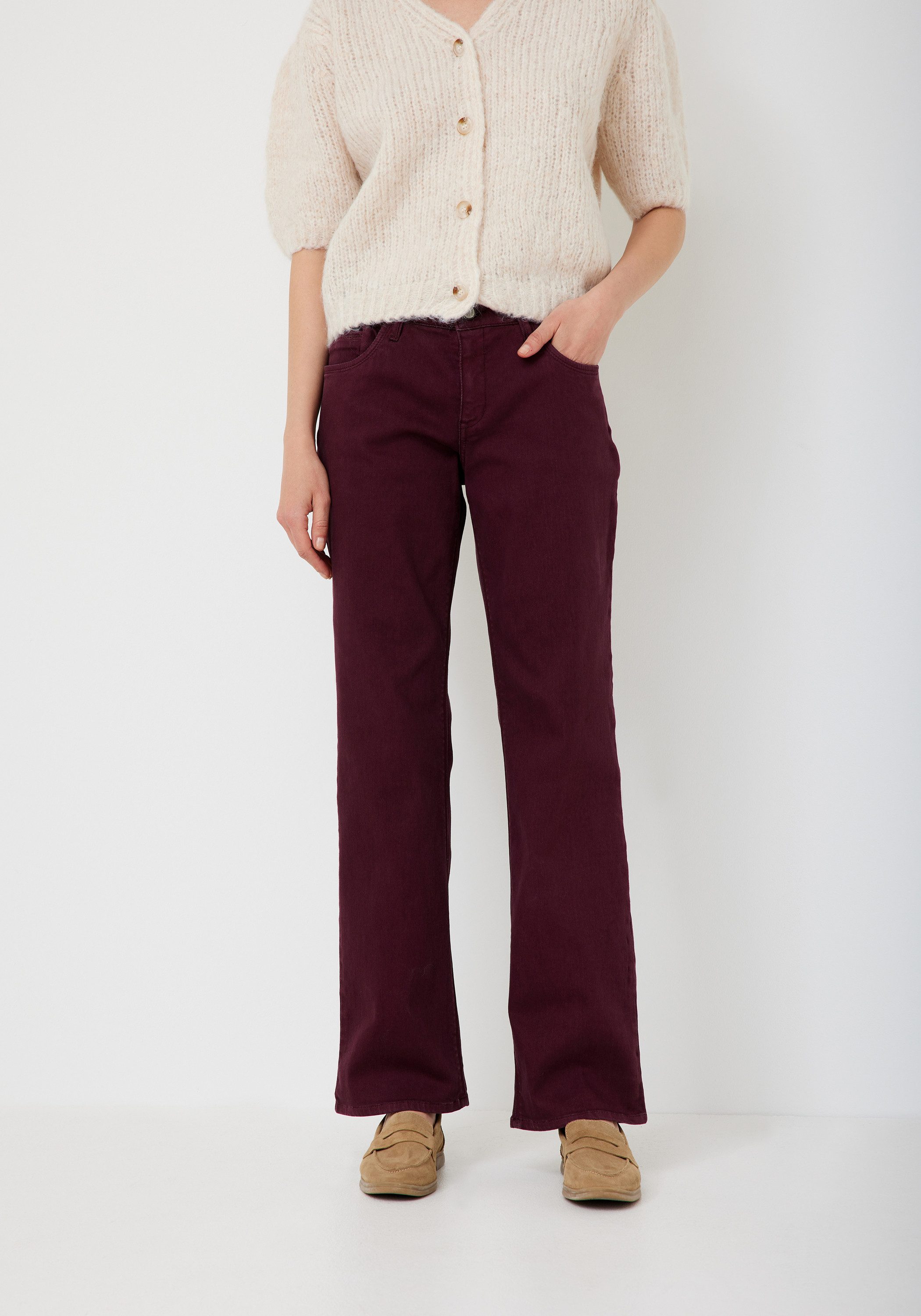 Paddock's Straight-Jeans LARA Regular Straight Jeans mit hochelastischem Bund
