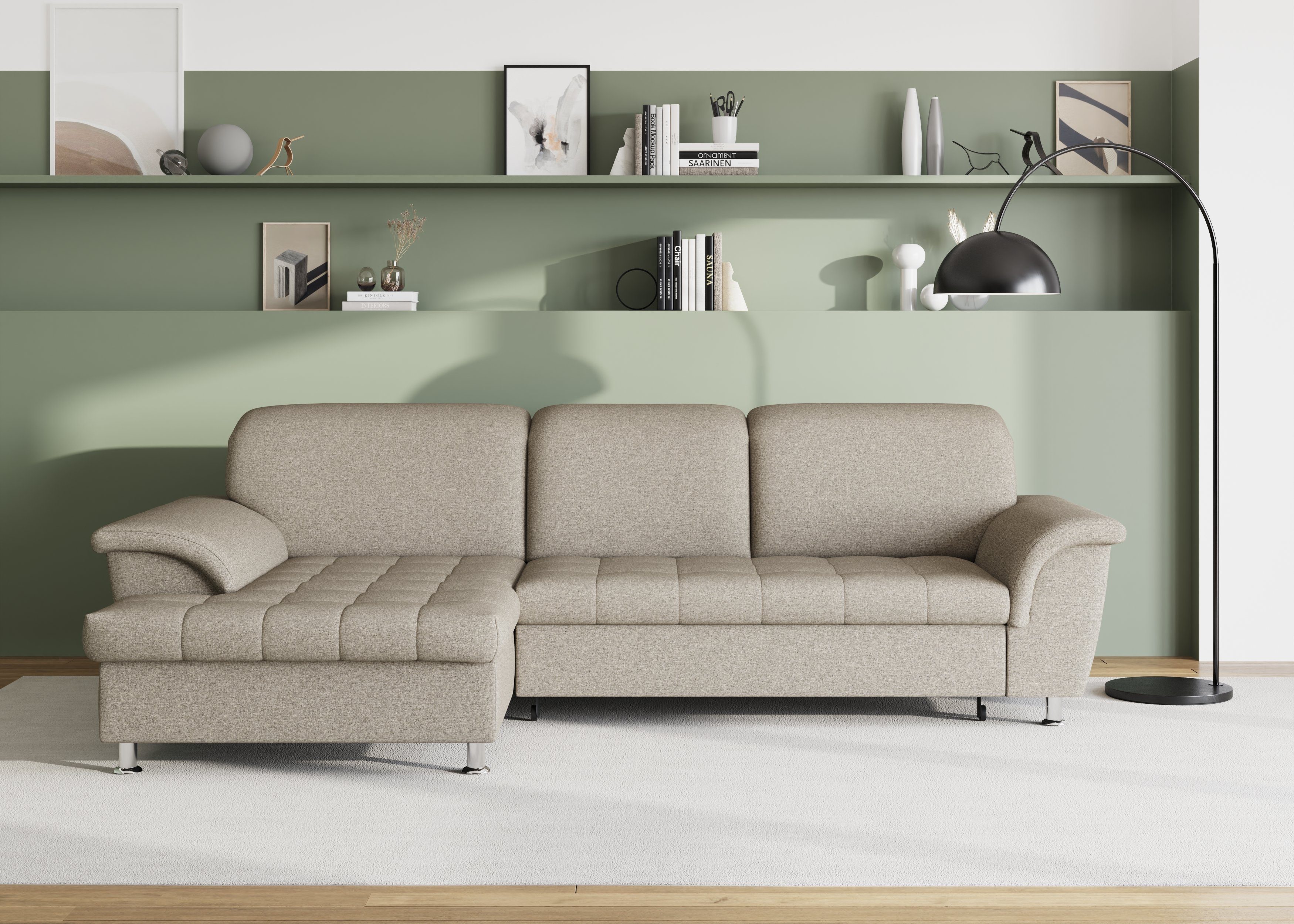 DOMO collection Ecksofa Franzi Steppung im günstig online kaufen