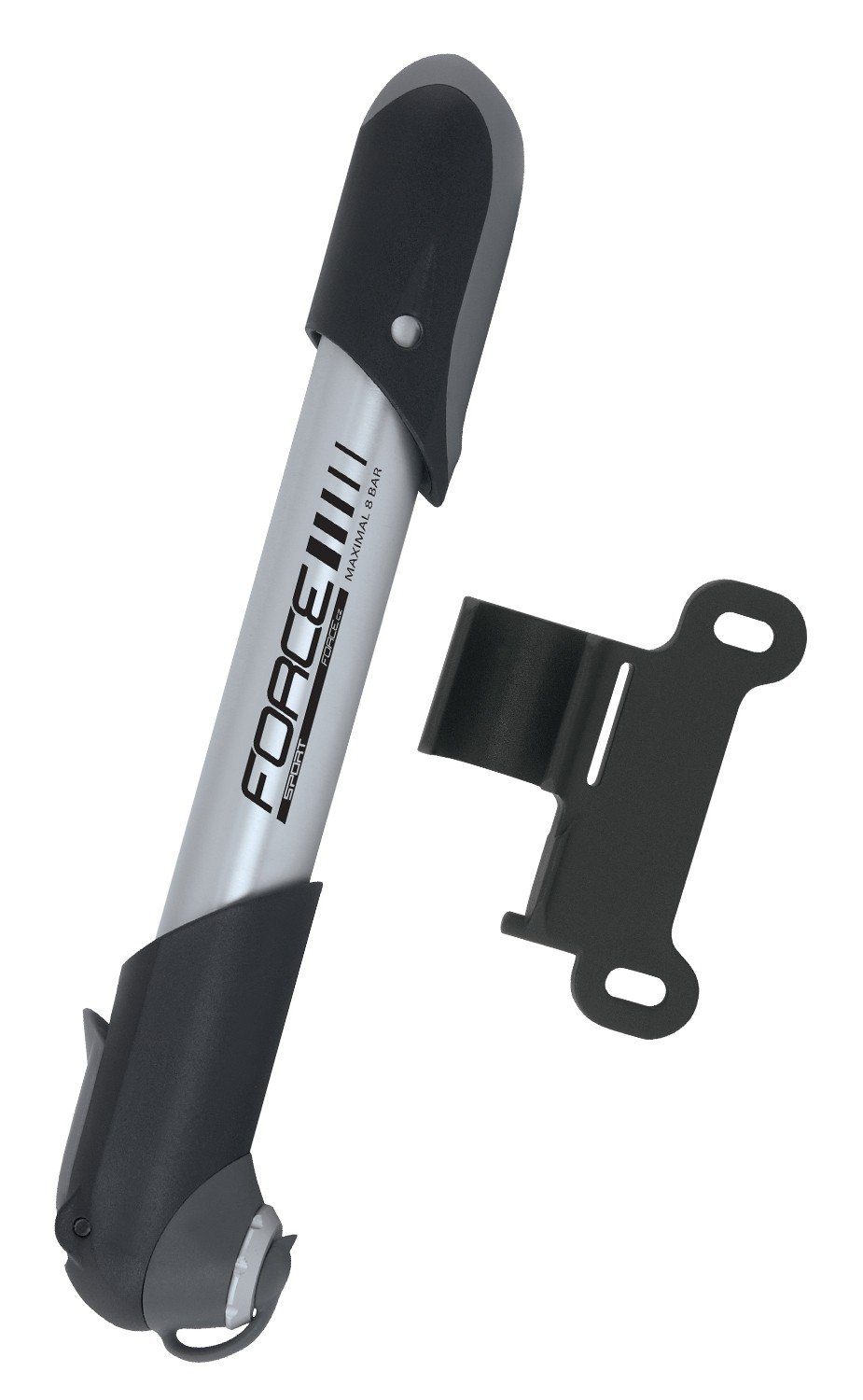 Sattelklemmring Minipumpe FORCE SPORT DUO TELESCOPE 21cm